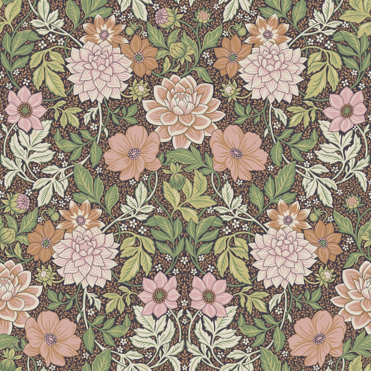 Tapet lavabil, Dahlia Garden 7693, 5.3mp / rola — imaginea 2