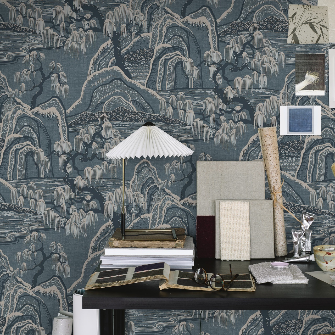 Tapet lavabil, Indigo Garden 3133, 5.3mp / rola - 5