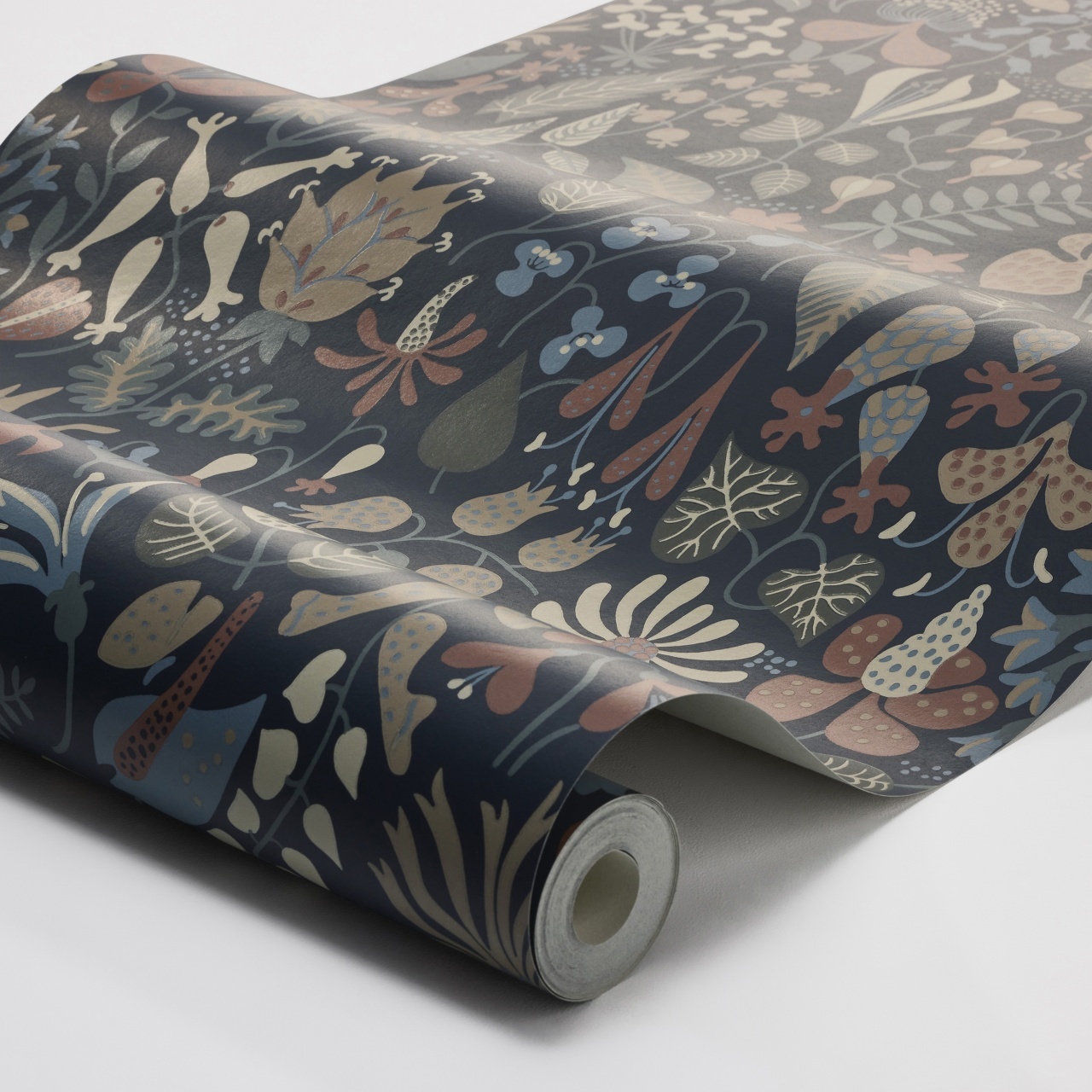 Tapet lavabil, Stig Lindberg Herbarium 1372, 5.3mp / rola — imaginea 5