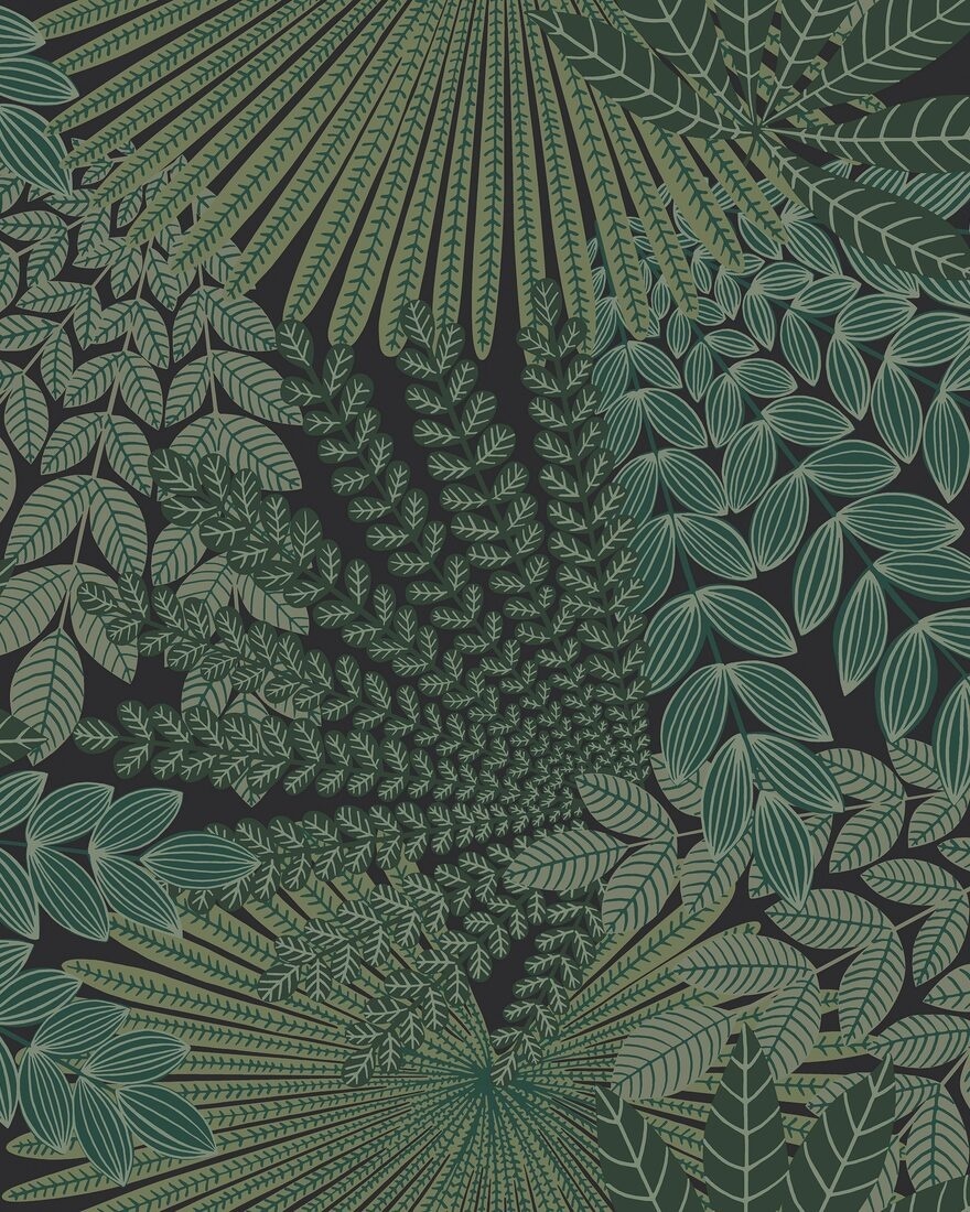 Tapet lavabil, Velvet Leaves 2263, 5.3mp / rola — imaginea 4