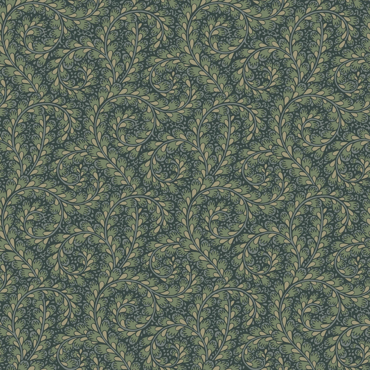 Tapet lavabil, Wild Ferns 2258, 5.3mp / rola — imaginea 2