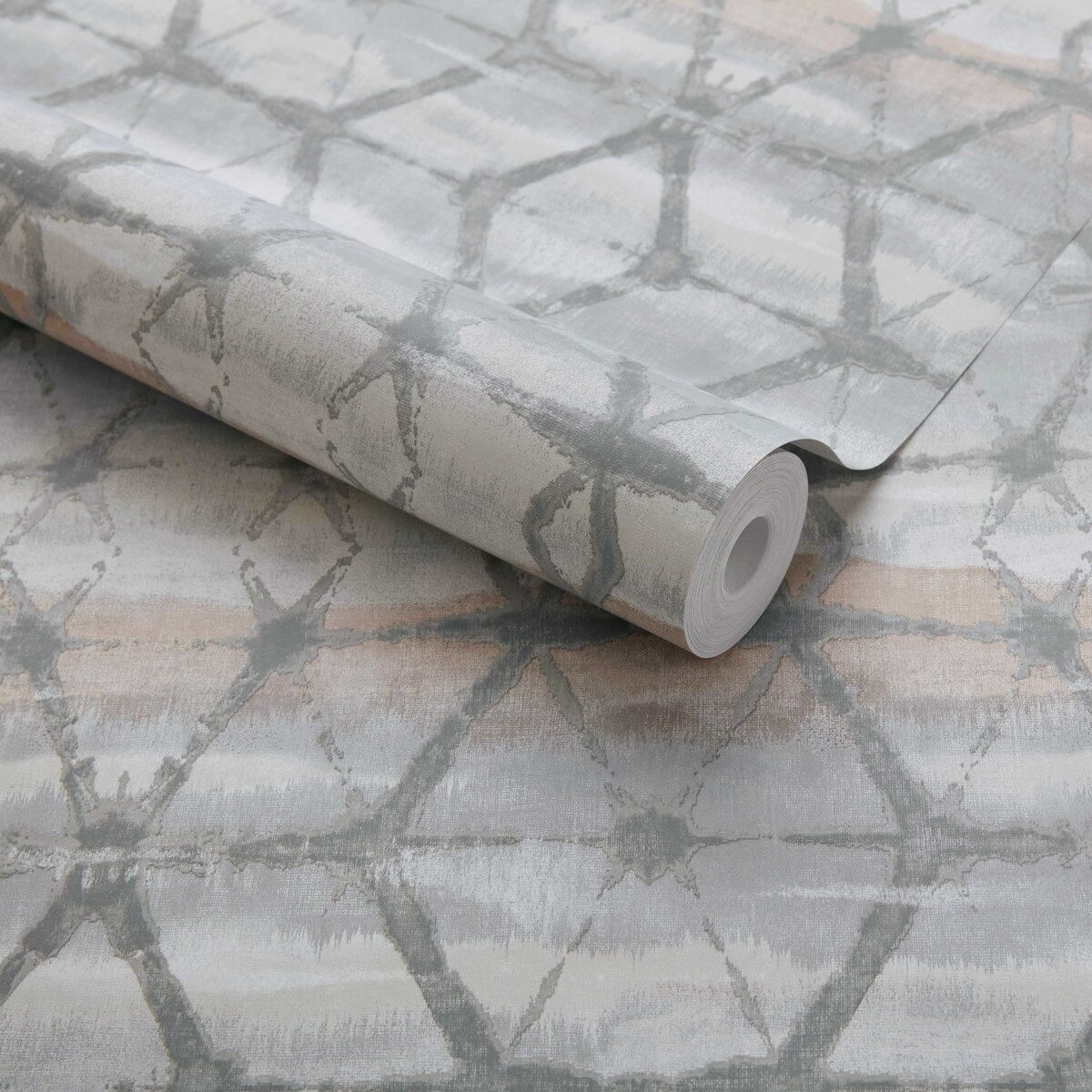 Tapet, Mineral, Marble Grey Luxury Geometric, 1838 Wallcoverings, 5.3mp / rola - 2