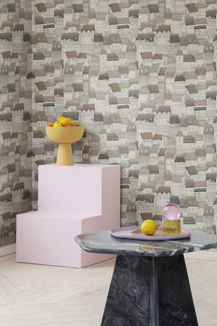 Tapet pentru copii, Dream Town, Sand, Rebel Walls - 2 | YEO