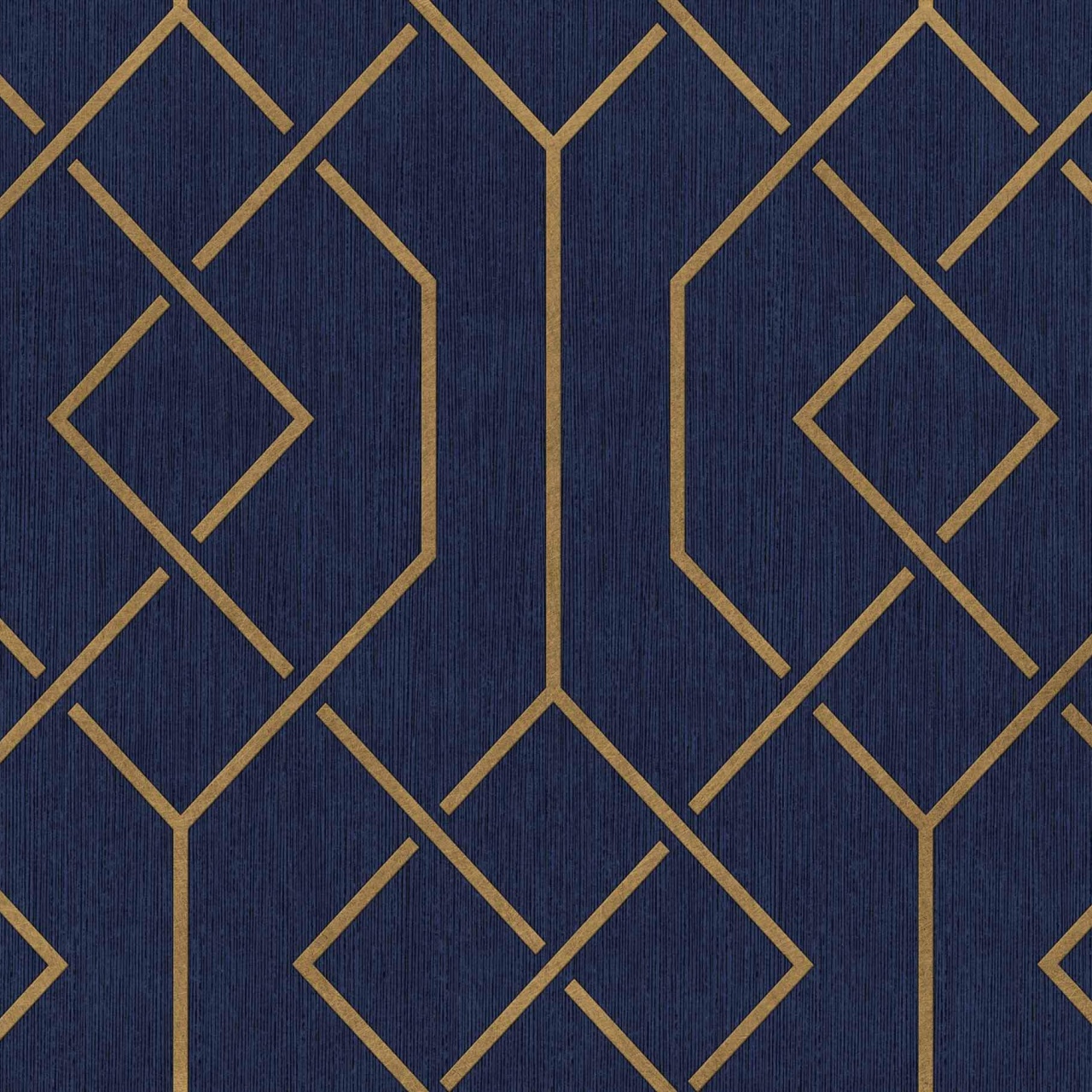 Tapet Trellis, Ultramarine, Coordonne, 5mp / rola - 2