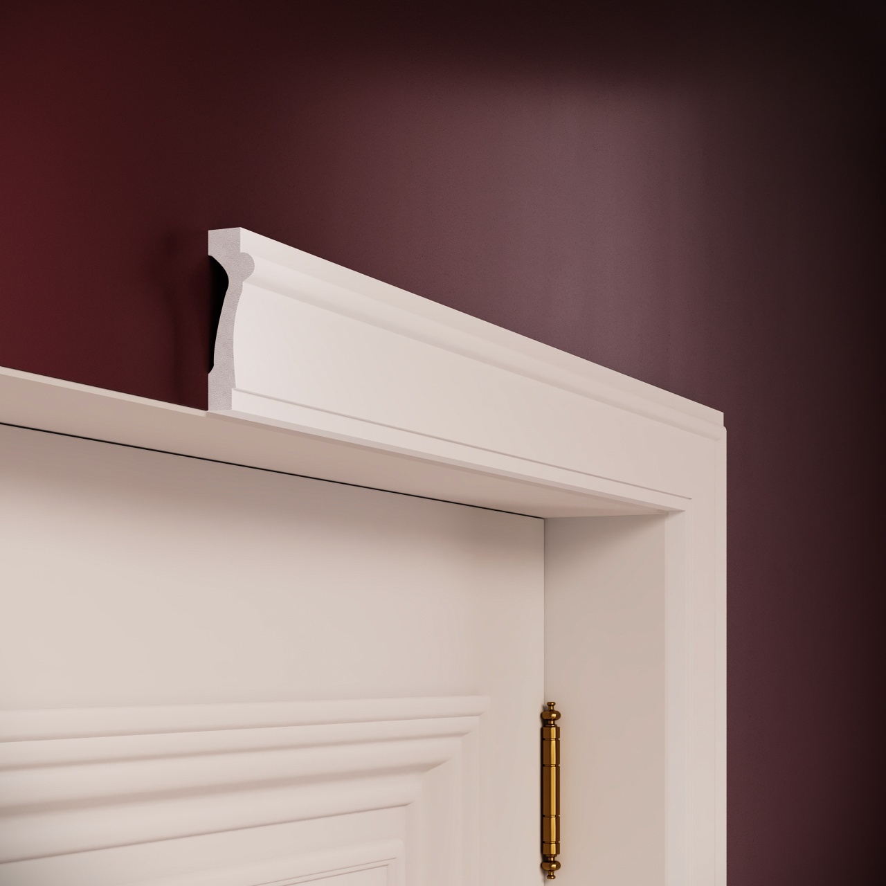 Brau decorativ din polimer rigid B6 - 7.3x2.2x200 cm - 1 | YEO