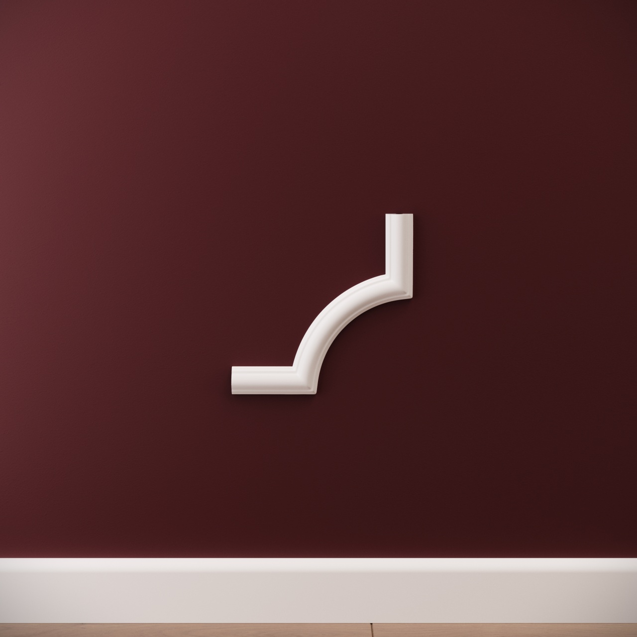 Chenar decorativ din poliuretan B21-1 - 15.1x15.1x1.2 cm - 1 | YEO