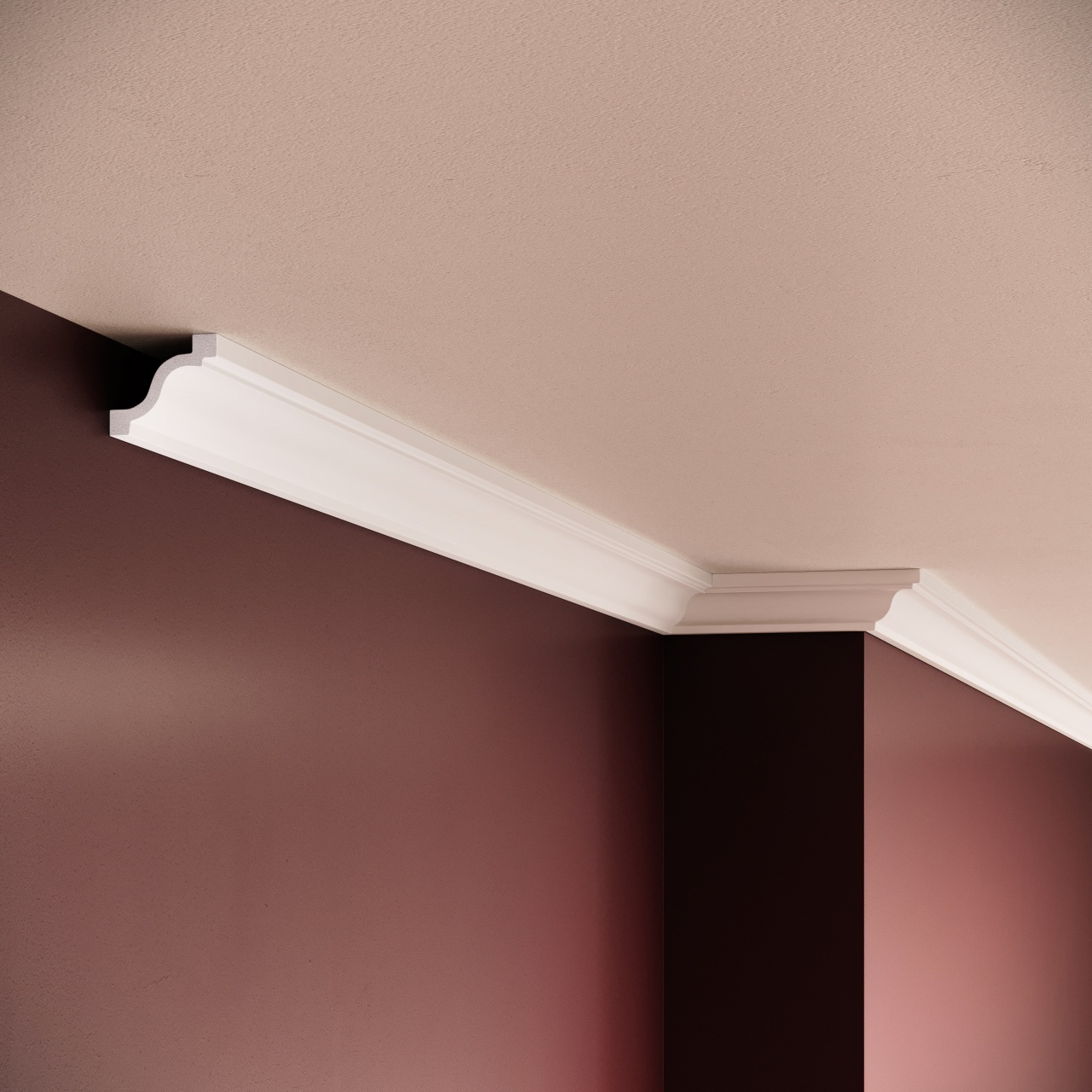 Cornisa decorativa C20 - 3x3.5x200 cm