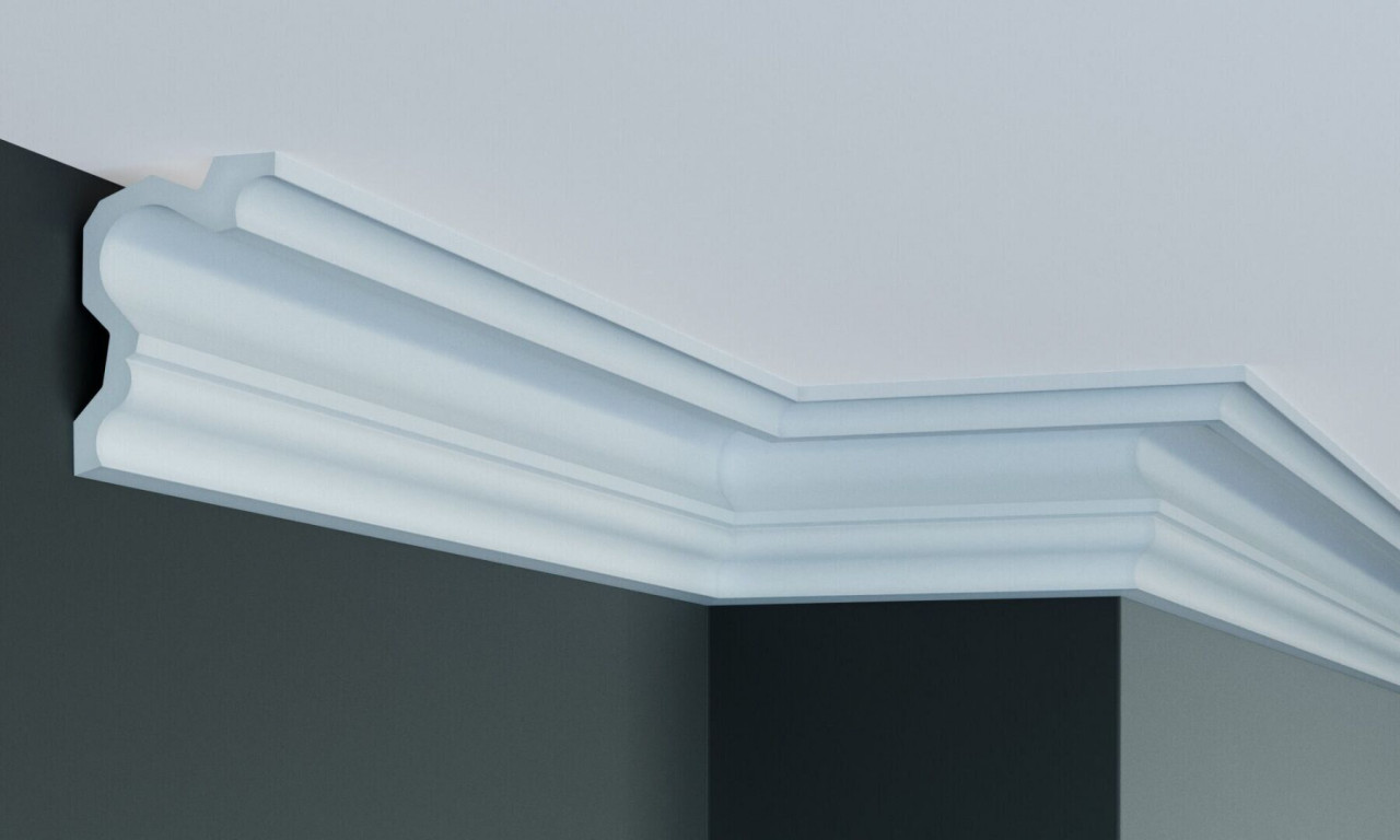 Cornisa decorativa flex P856F - 10x6.8x200 cm