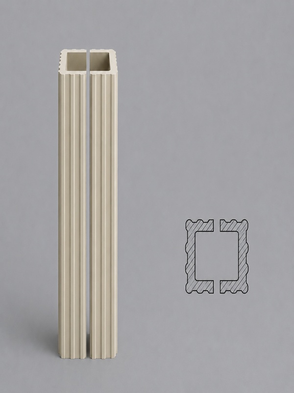 Corp coloana exterior LT02.6A-45x45x200cm - 2