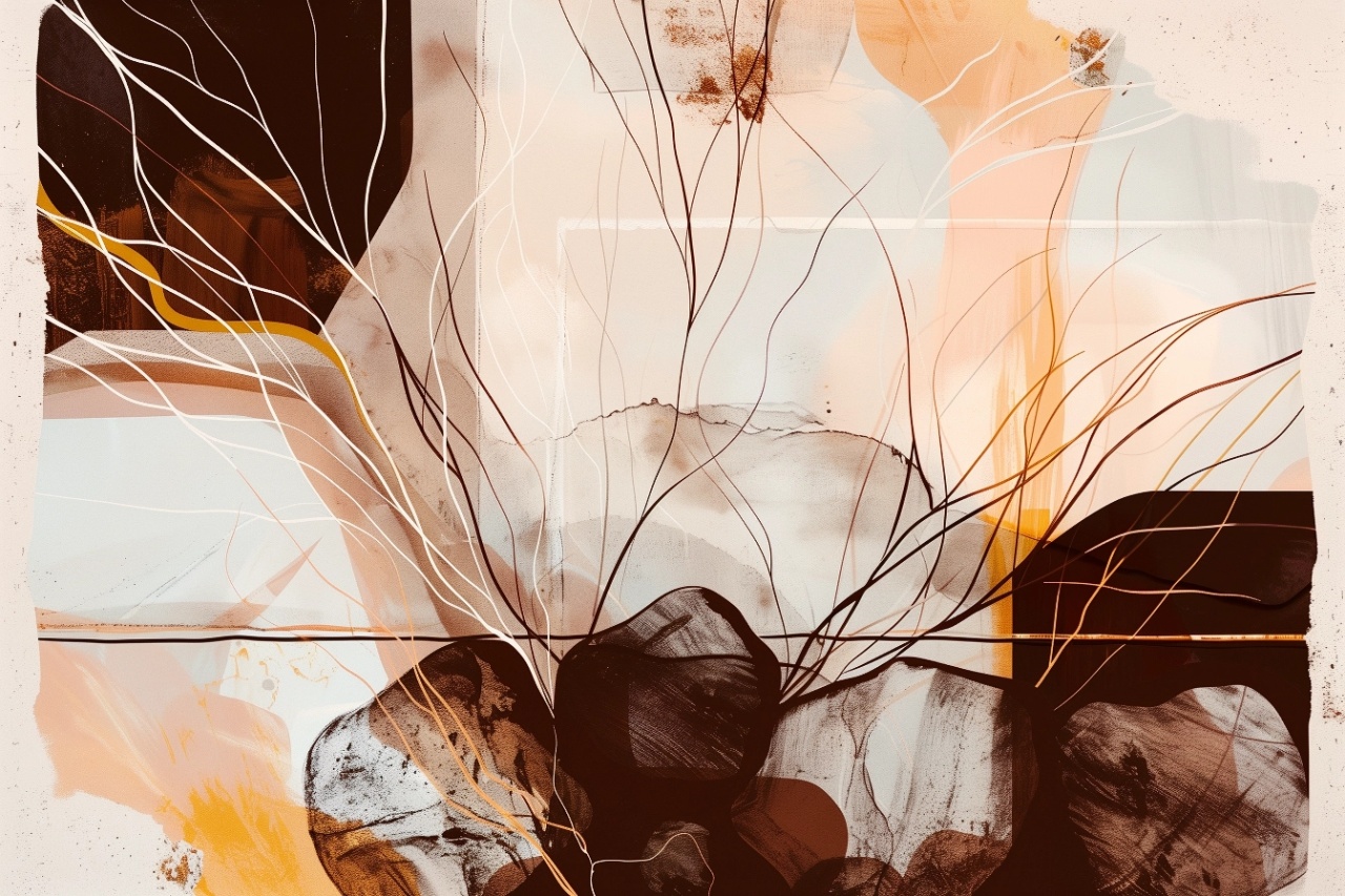 Fototapet Abstract Moderne Floraison Rêve MF208