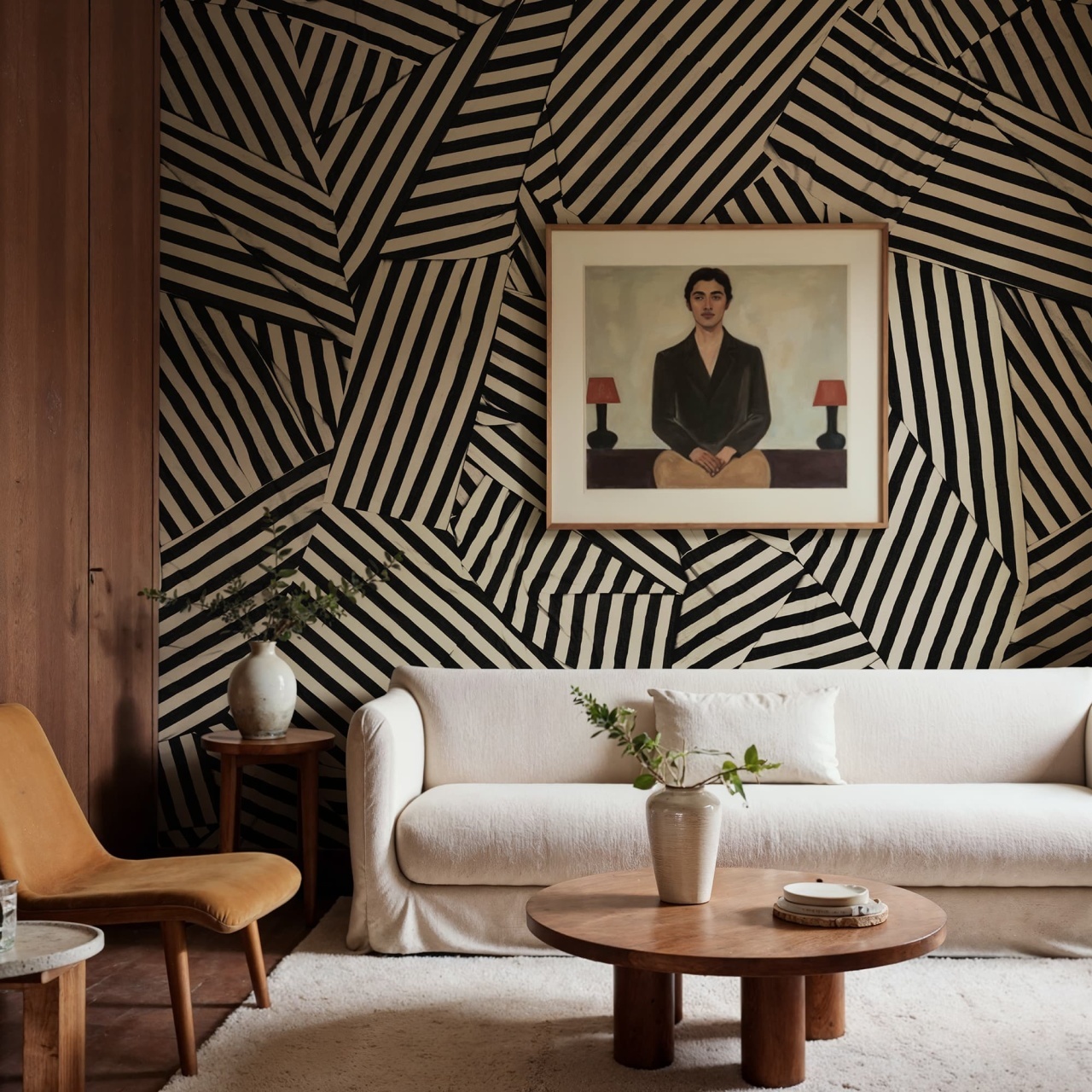 Fototapet, Abstract Weave, Black, Rebel Walls - 3
