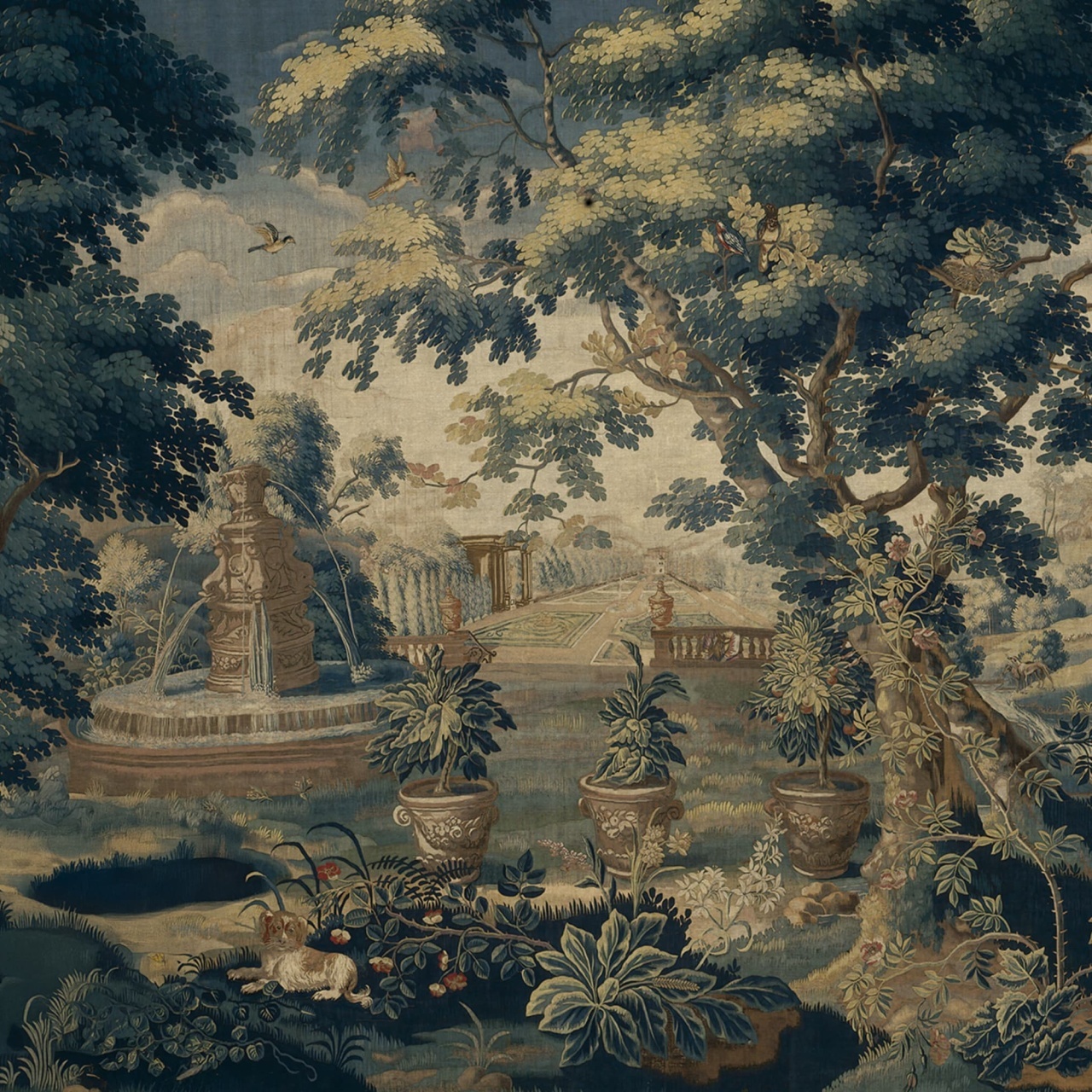Fototapet, Antique Tapestry, Fall, Rebel Walls - 2