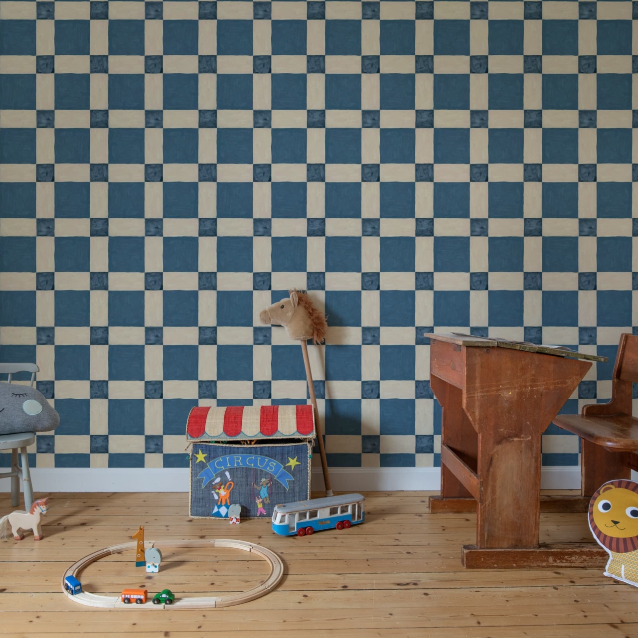 Fototapet, Artisan Square, Light Blue, Rebel Walls - 3