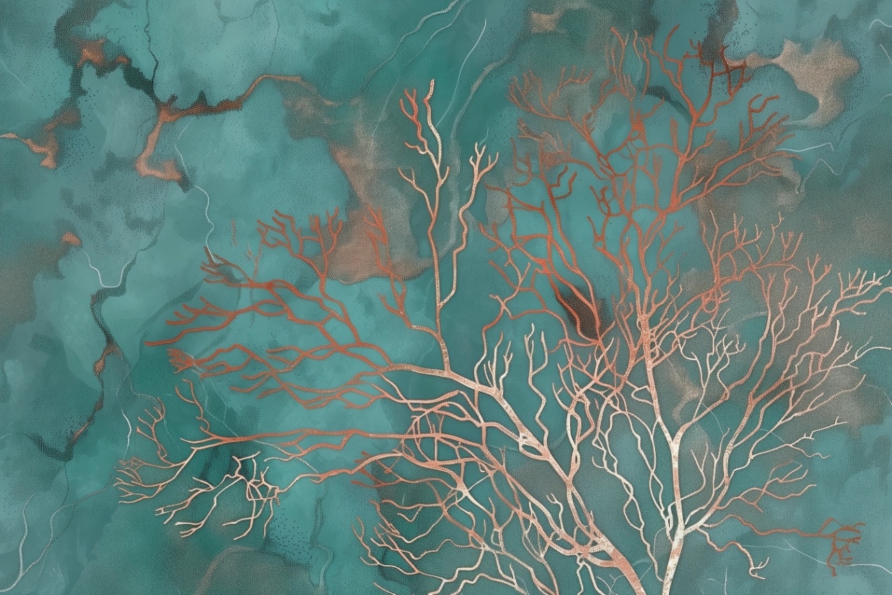 Fototapet Artistic Vegetal Sylve Rêve VS207