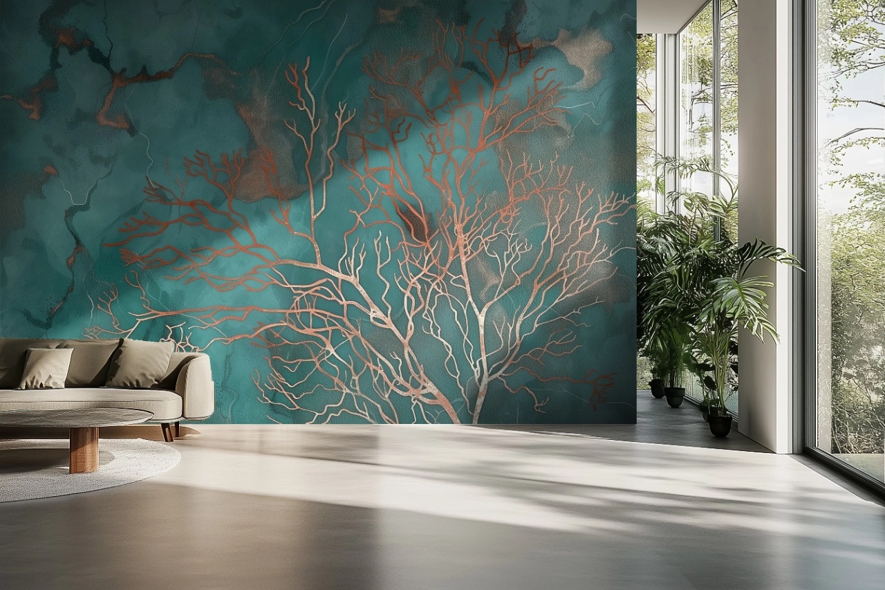 Fototapet Artistic Vegetal Sylve Rêve VS207 - 2