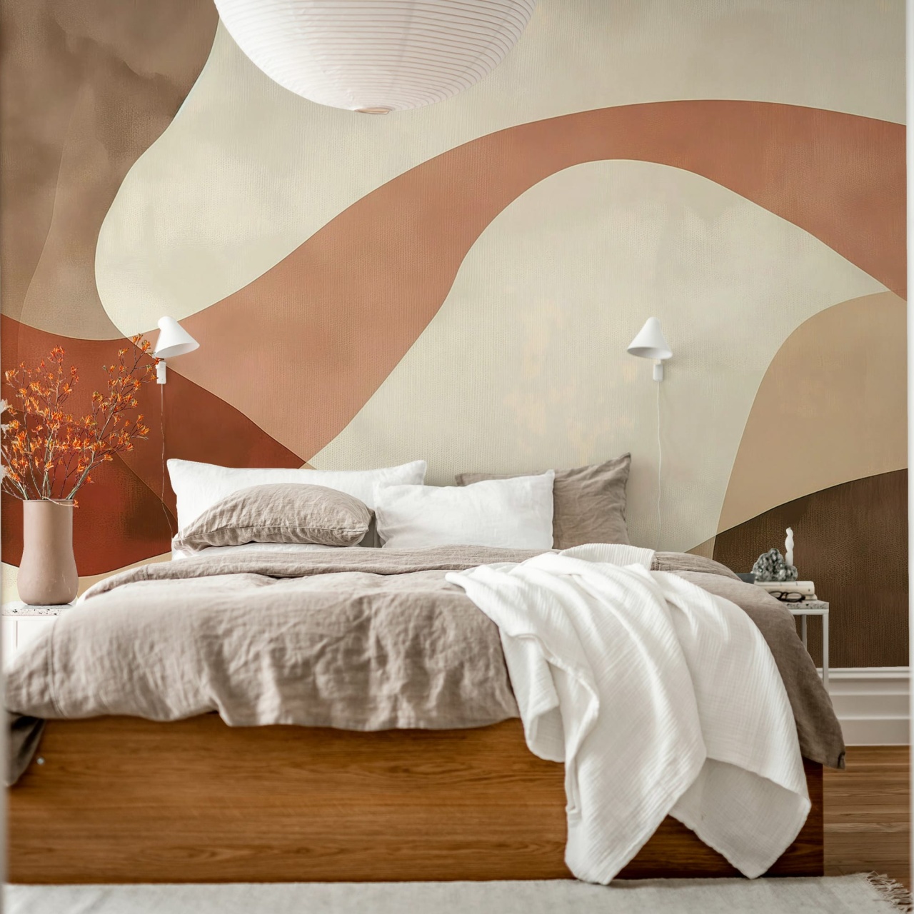 Fototapet, Artistic Waves, Rust, Rebel Walls - 3