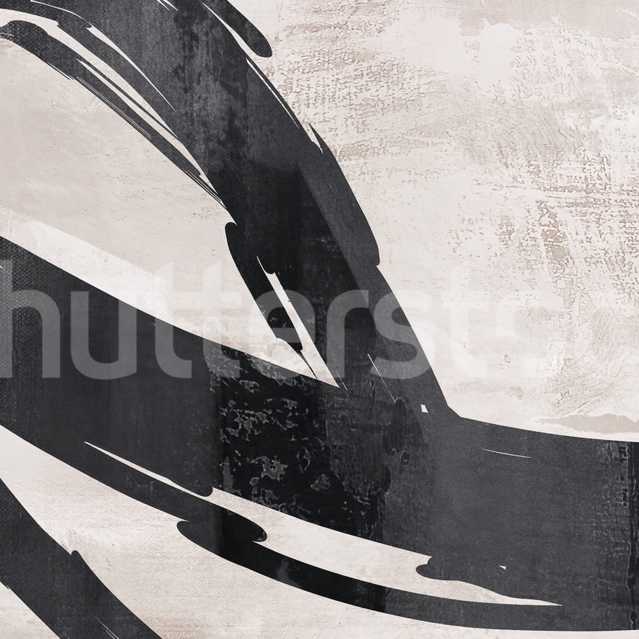 Fototapet, Artzy Stripes, Gray, Rebel Walls - 2