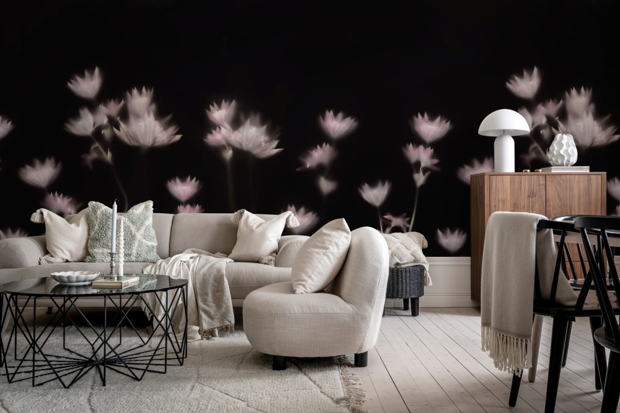 Fototapet, Astrantia, Dark, Rebel Walls - 3