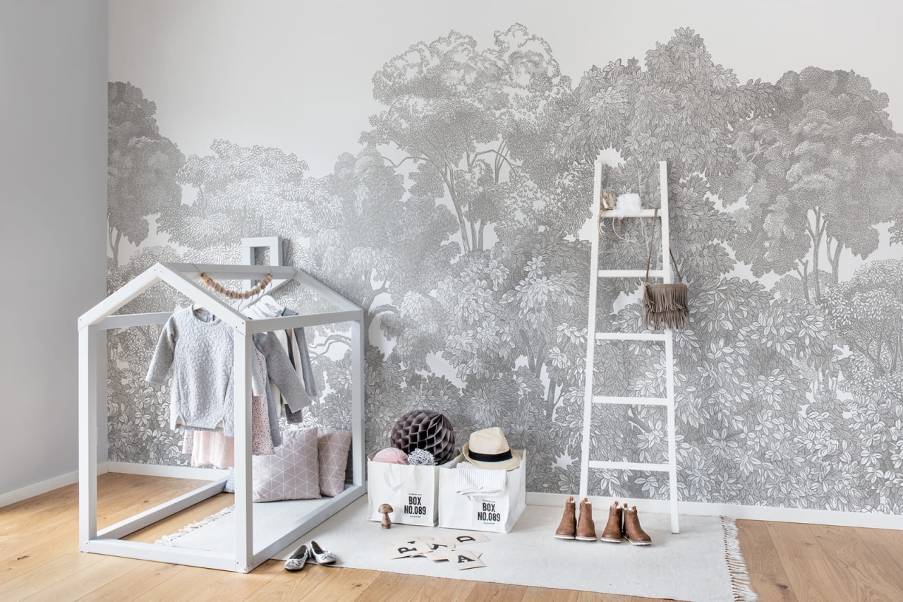 Fototapet, Bellewood, Grey Toile, Rebel Walls