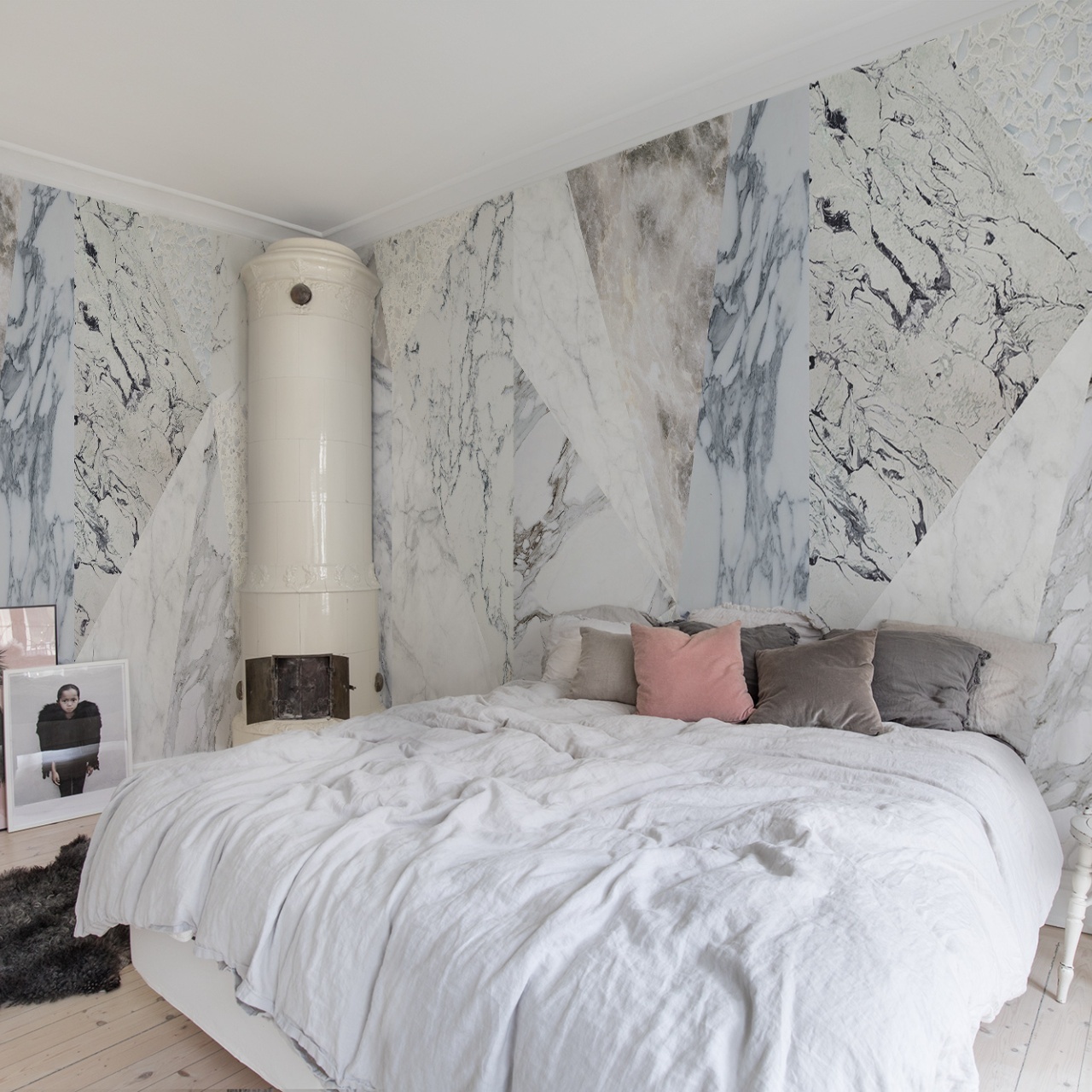 Fototapet, Big Diamond, Marble, Rebel Walls - 3