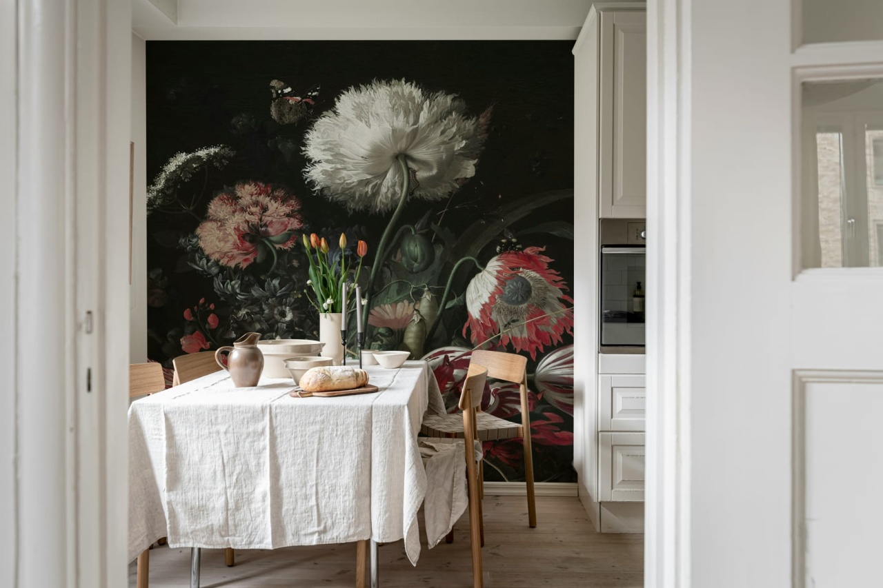 Fototapet, Bold Bouquet, Pink, Rebel Walls - 3