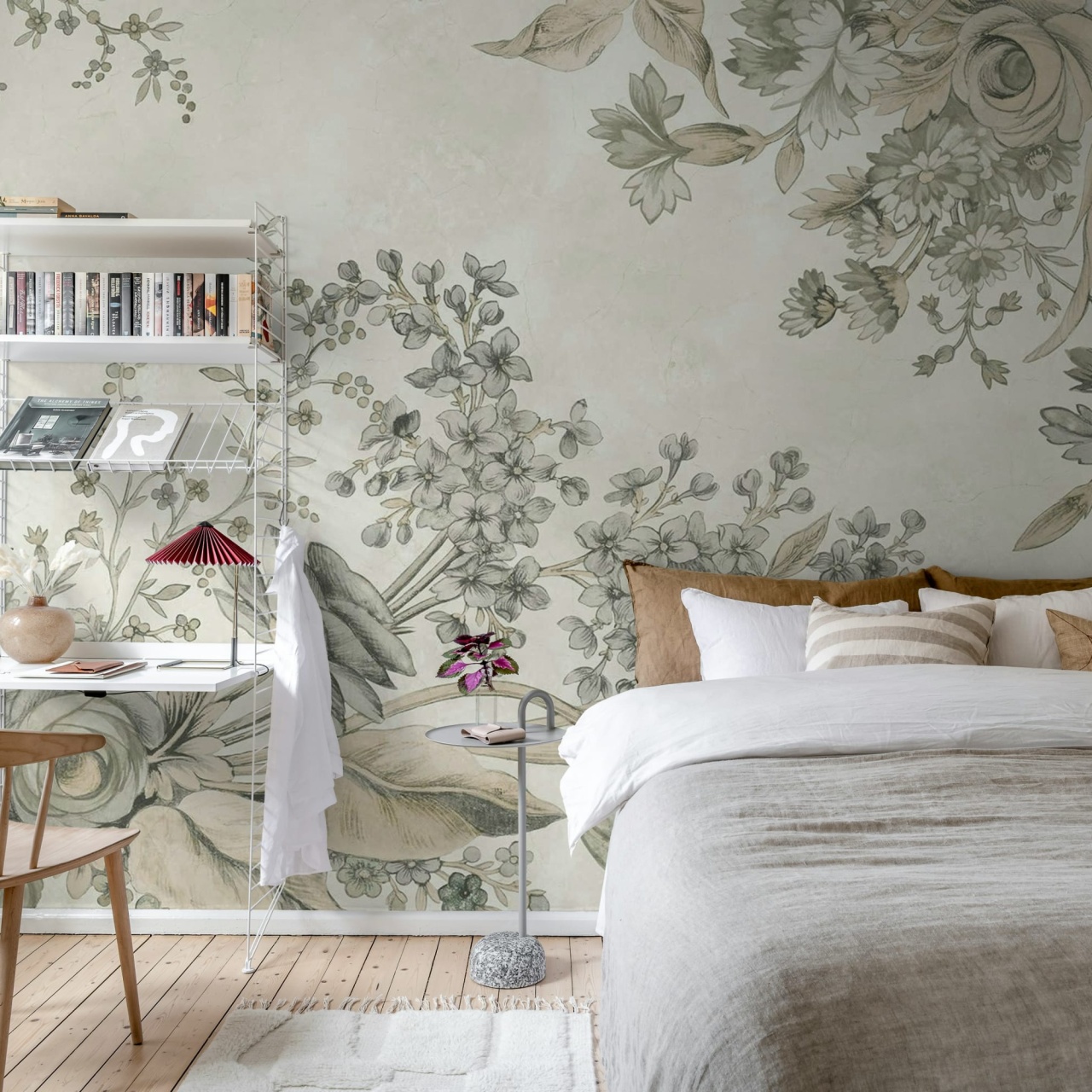Fototapet, Bold Floral, Beige, Rebel Walls - 3