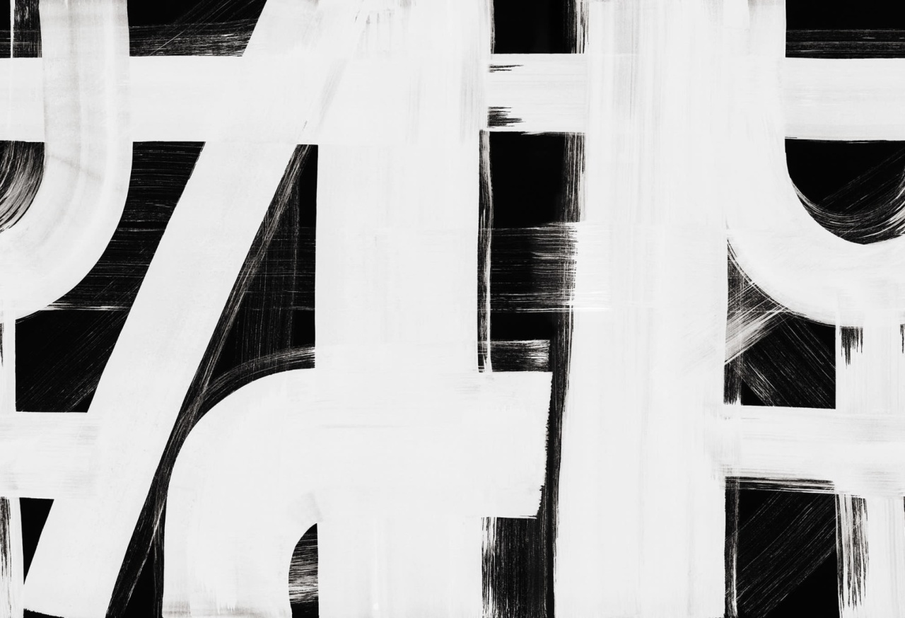 Fototapet, Bold Lines, Black, Rebel Walls - 2