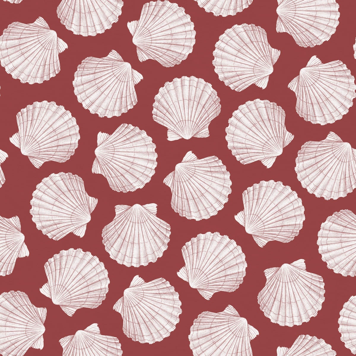 Fototapet, Bold Shell, Red, Rebel Walls - 2