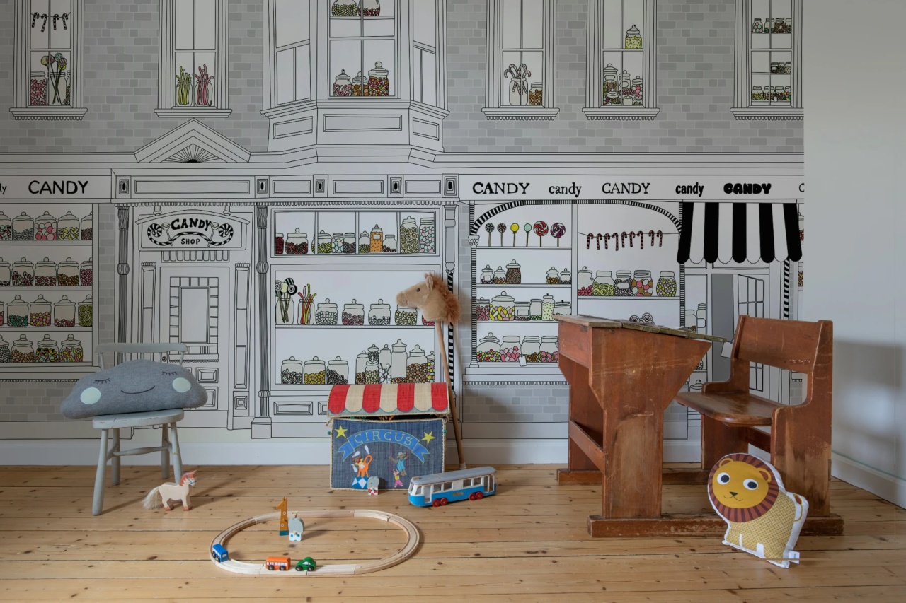 Fototapet, Candyshop, Gray, Rebel Walls - 3