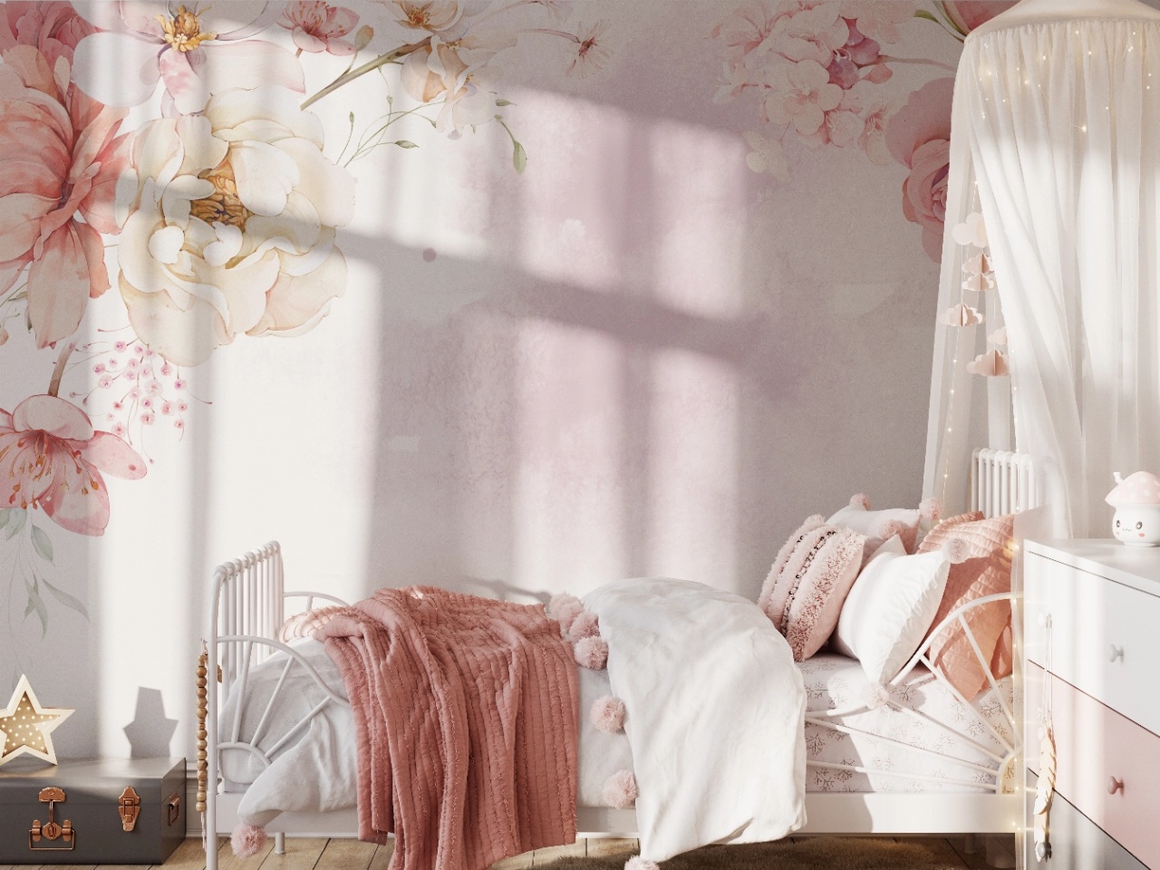 Fototapet copii, Floral Frenzy 012