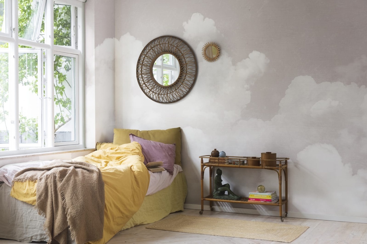 Fototapet, Cuddle Clouds, Pink, Rebel Walls