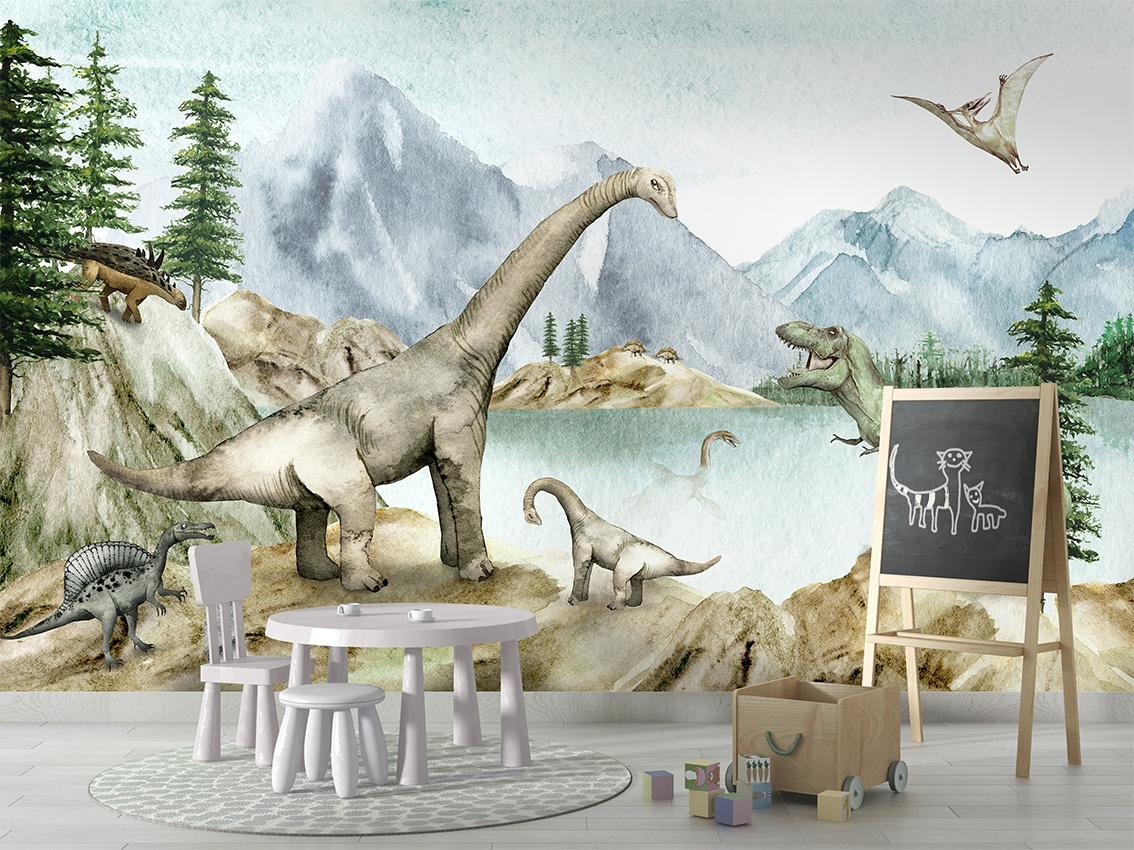 Fototapet Dino Dreams, Kikki Belle - 4