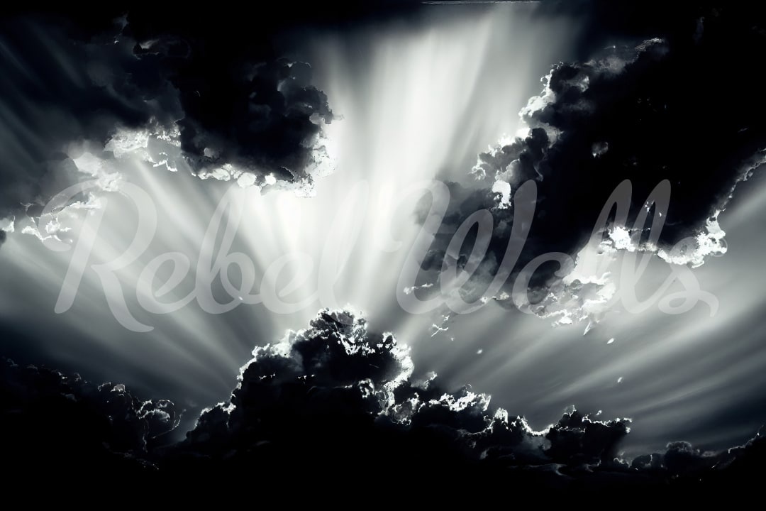 Fototapet, Dramatic Clouds, Rebel Walls - 2