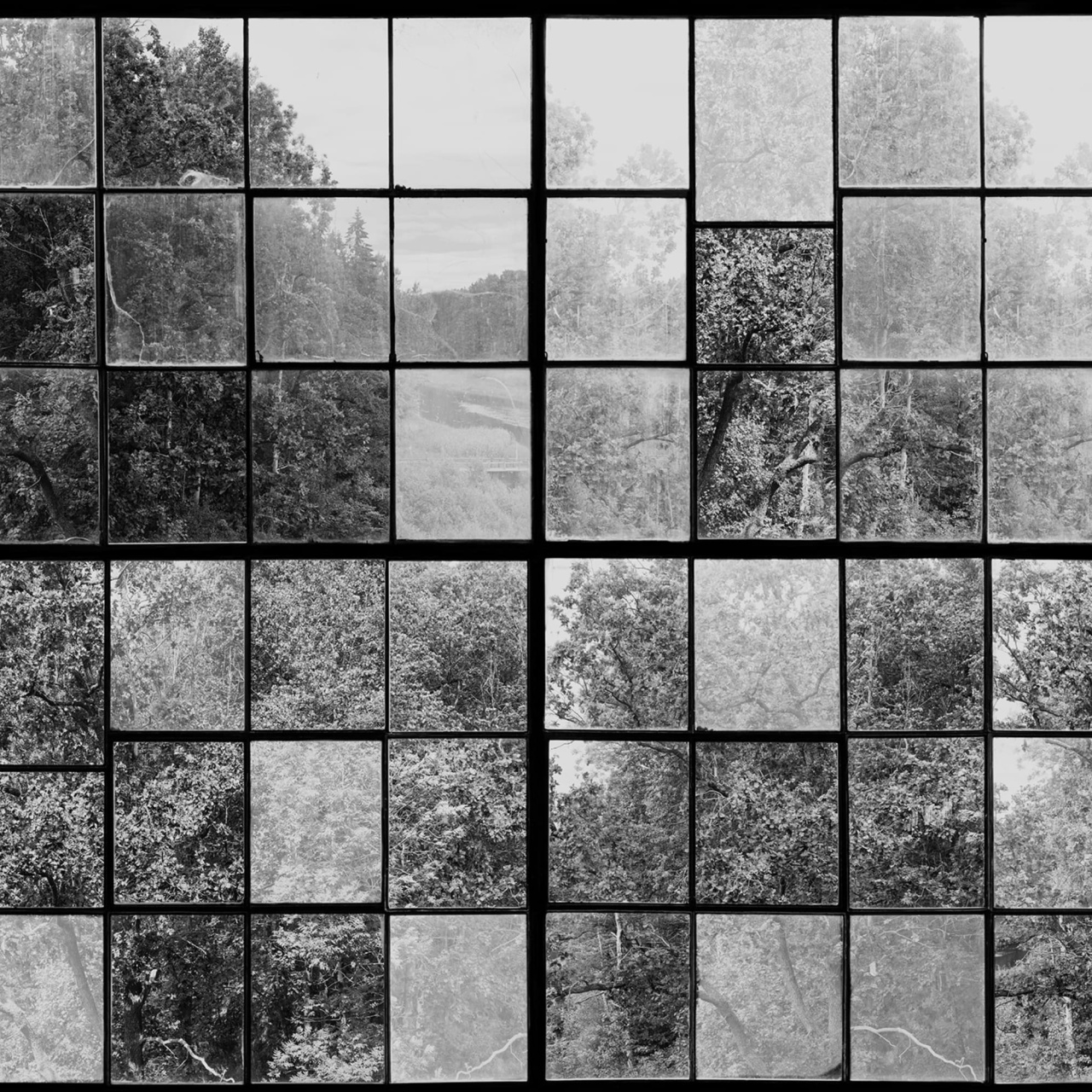 Fototapet, Factory Window, Graphite, Rebel Walls - 2
