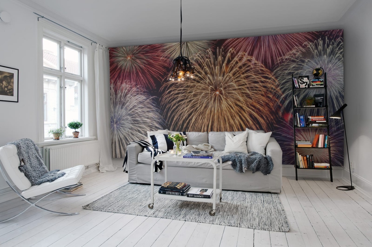 Fototapet, Fireworks, Rebel Walls