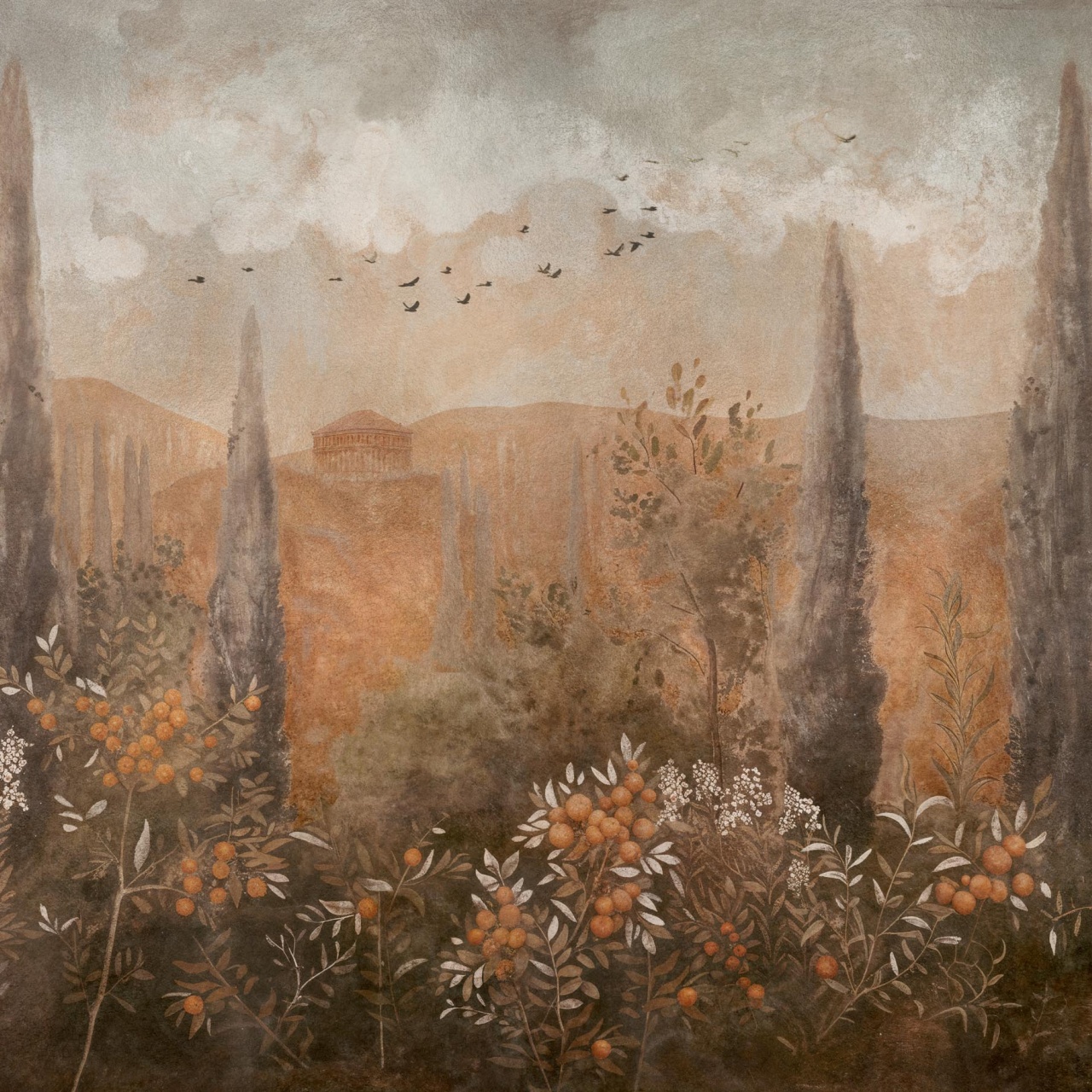 Fototapet Frutetto, Copper, Coordonne - 2