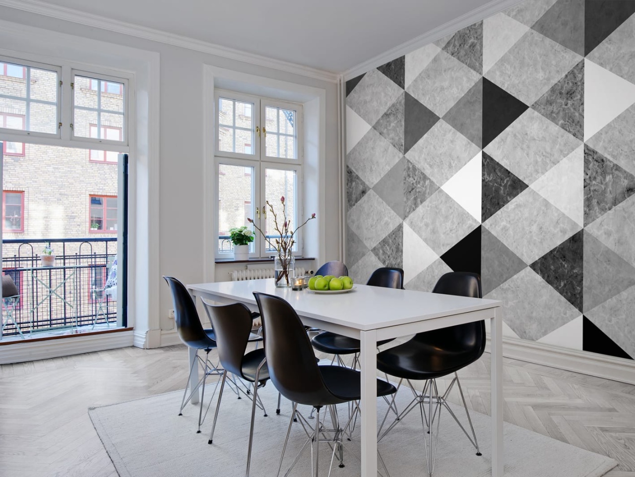 Fototapet, Geometric Marble, Rebel Walls - 5