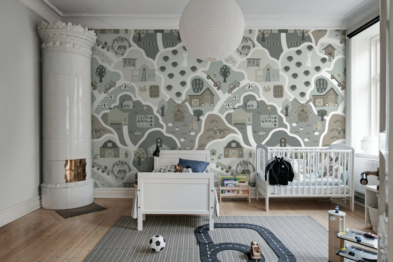 Fototapet, Happy Landscape, Gray, Rebel Walls - 3