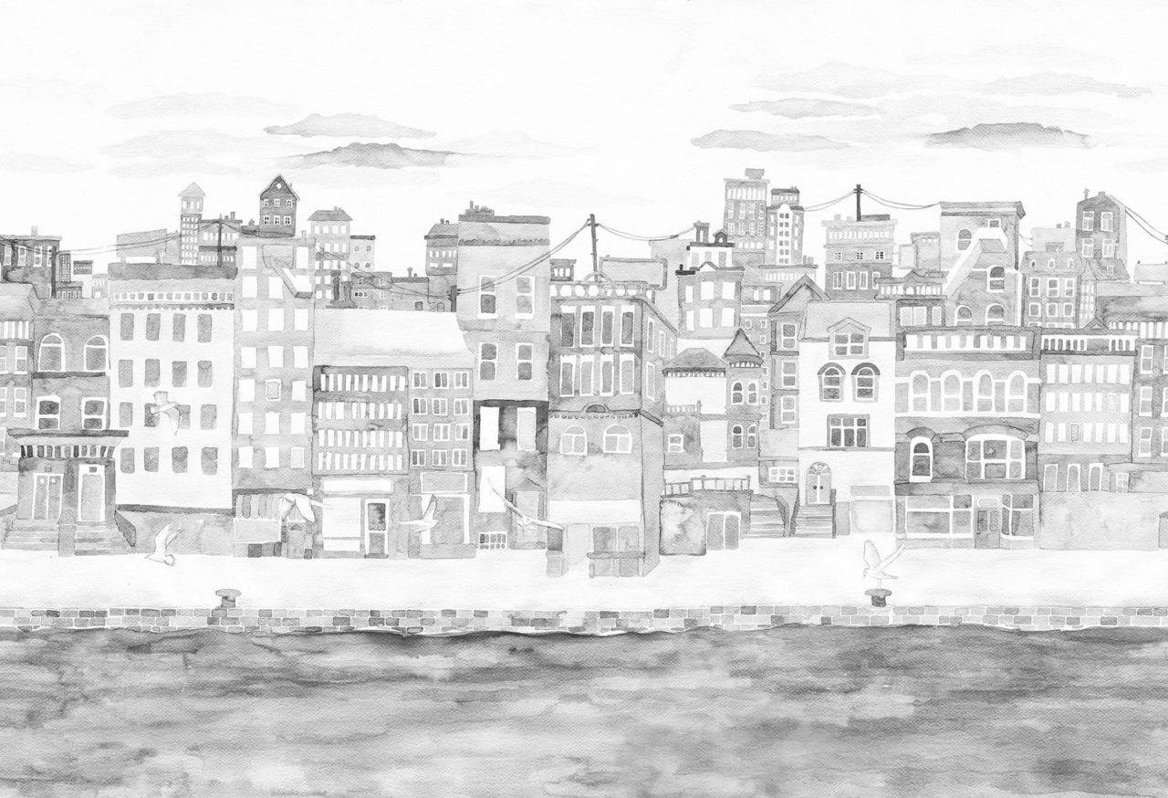 Fototapet, Harbour, Gray, Rebel Walls - 2