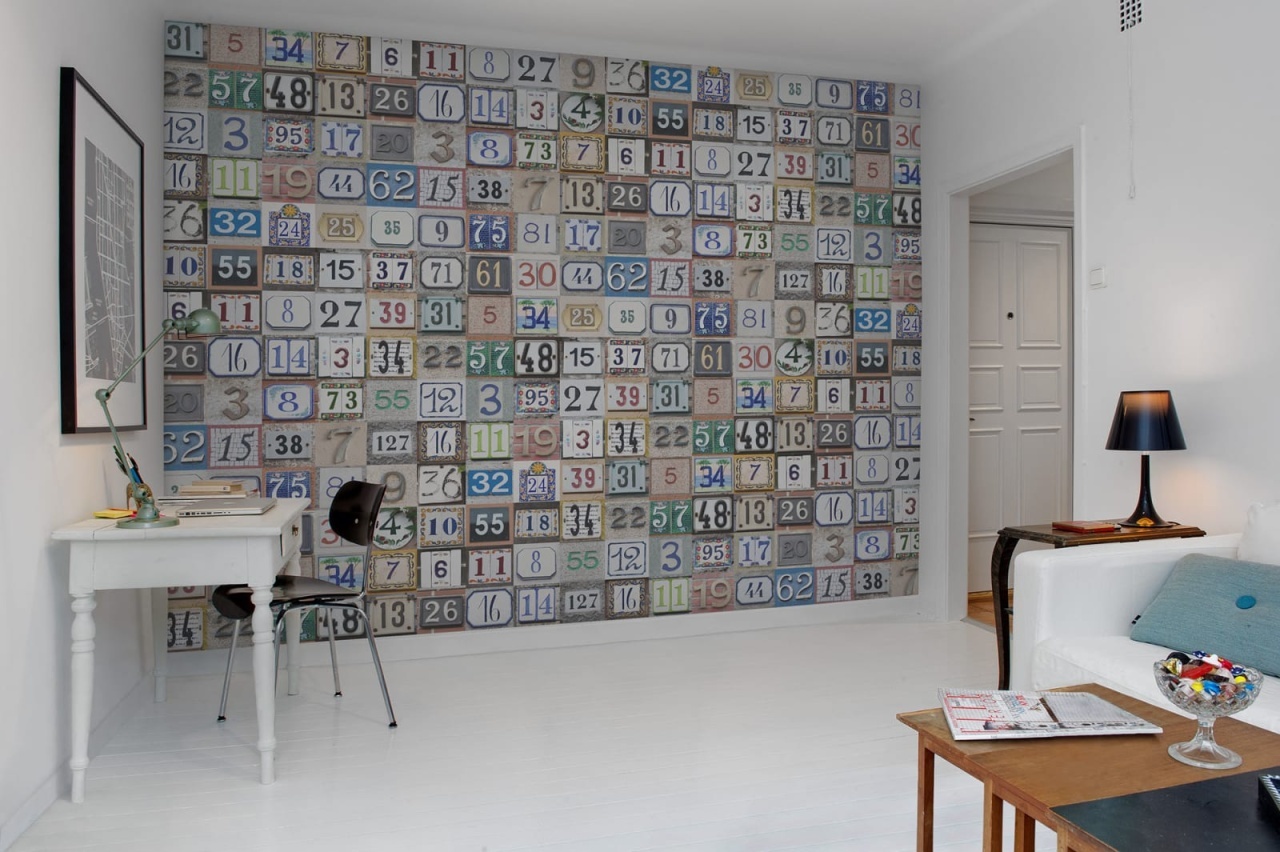 Fototapet, House Numbers, Rebel Walls - 3