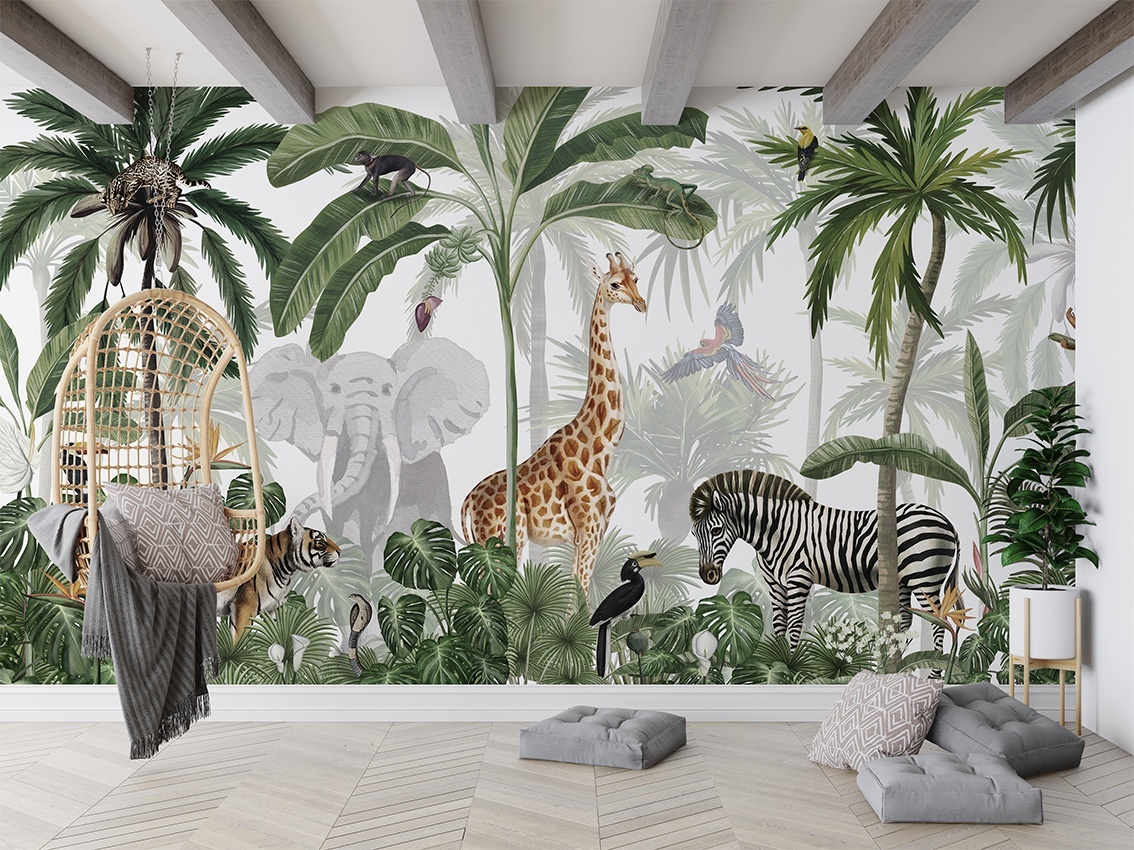 Fototapet Jungle Jive, Kikki Belle - 3