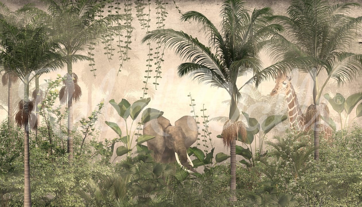 Fototapet, Jungle Life, Rebel Walls - 2