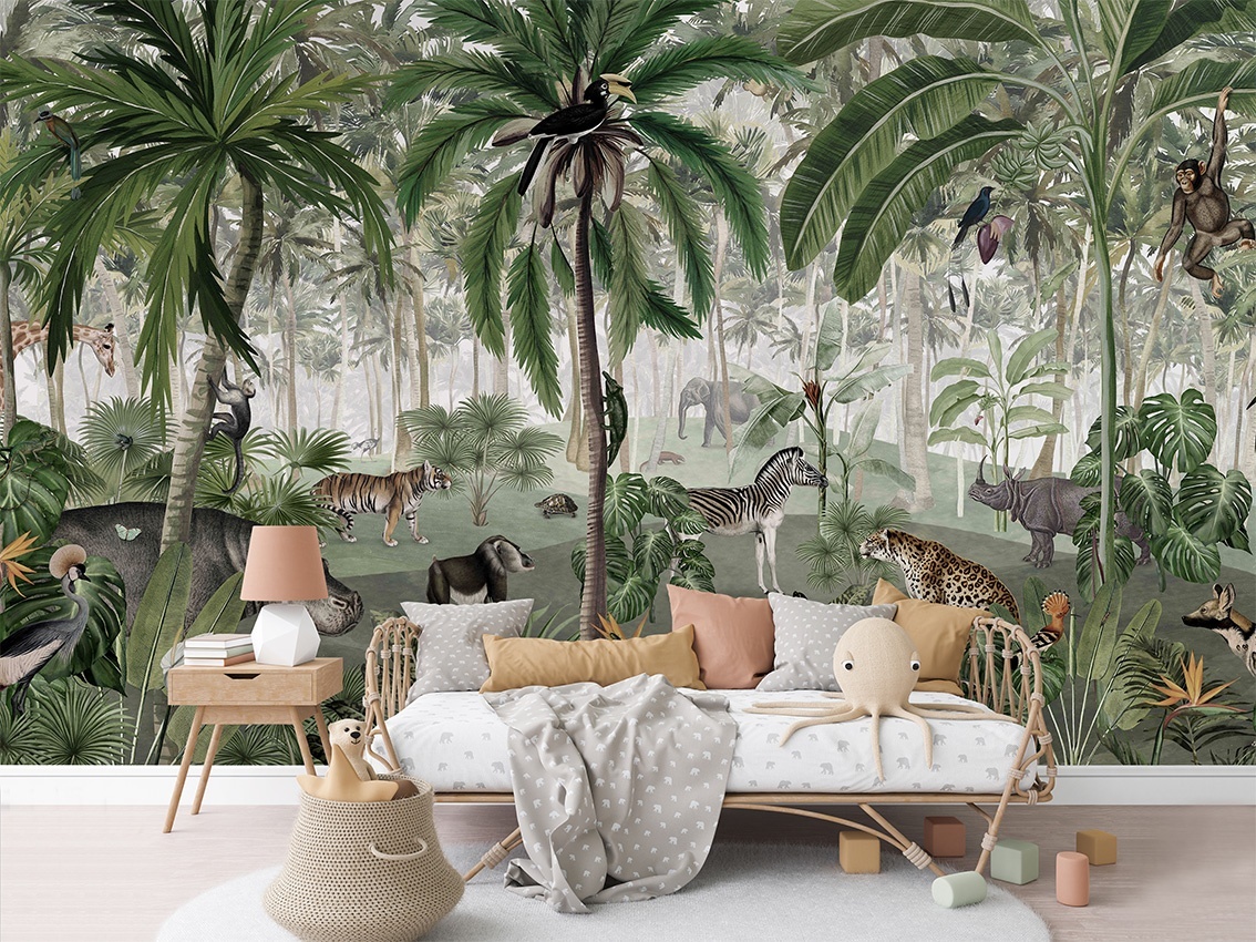 Fototapet Jungle Lookbook, Kikki Belle - 4