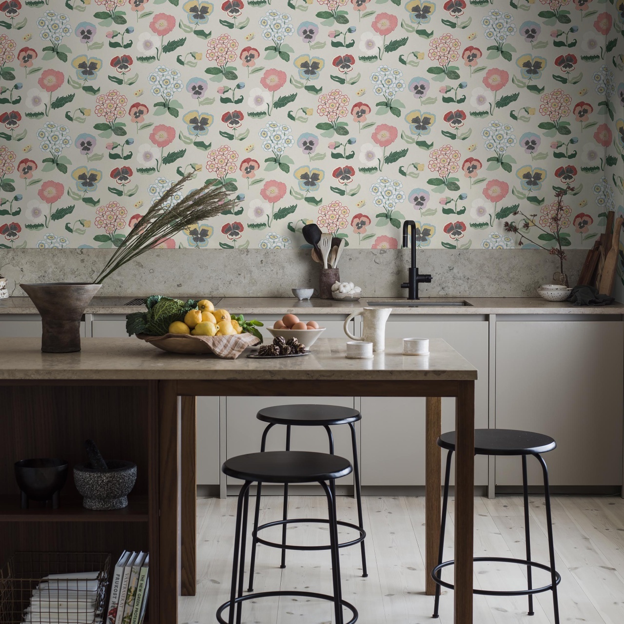 Fototapet lavabil, Astrid Wilson Posy 9568W