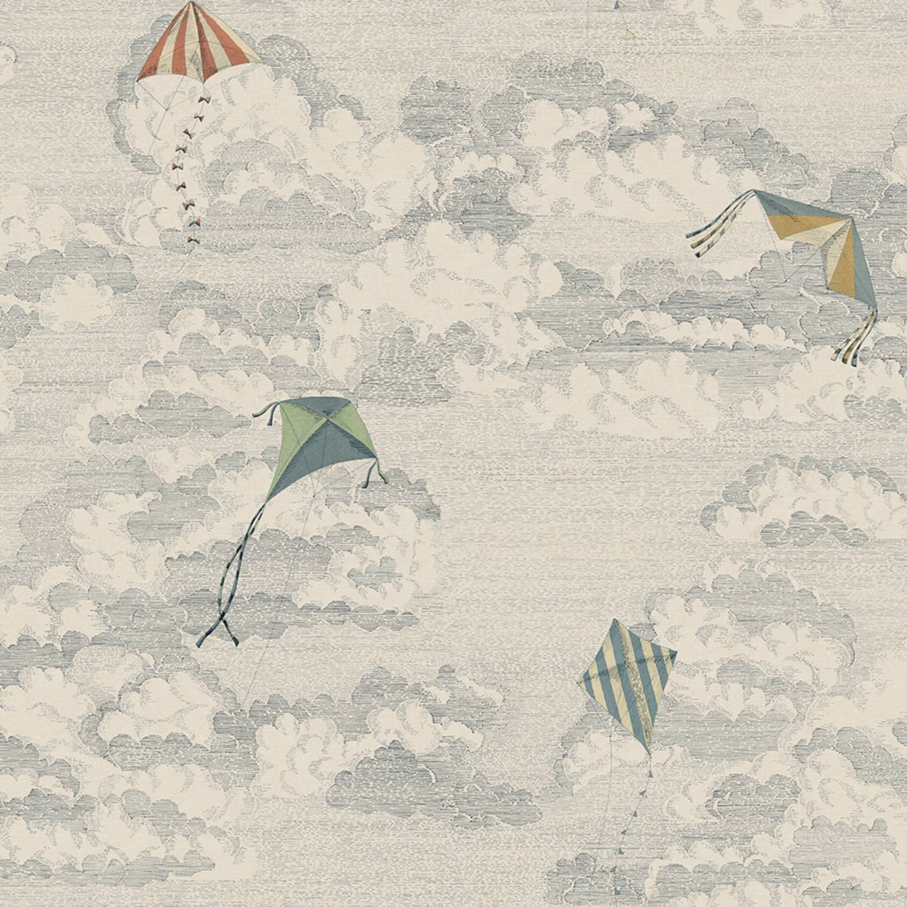 Fototapet lavabil, Bonnie and Kites, Blue, Sandberg - 2