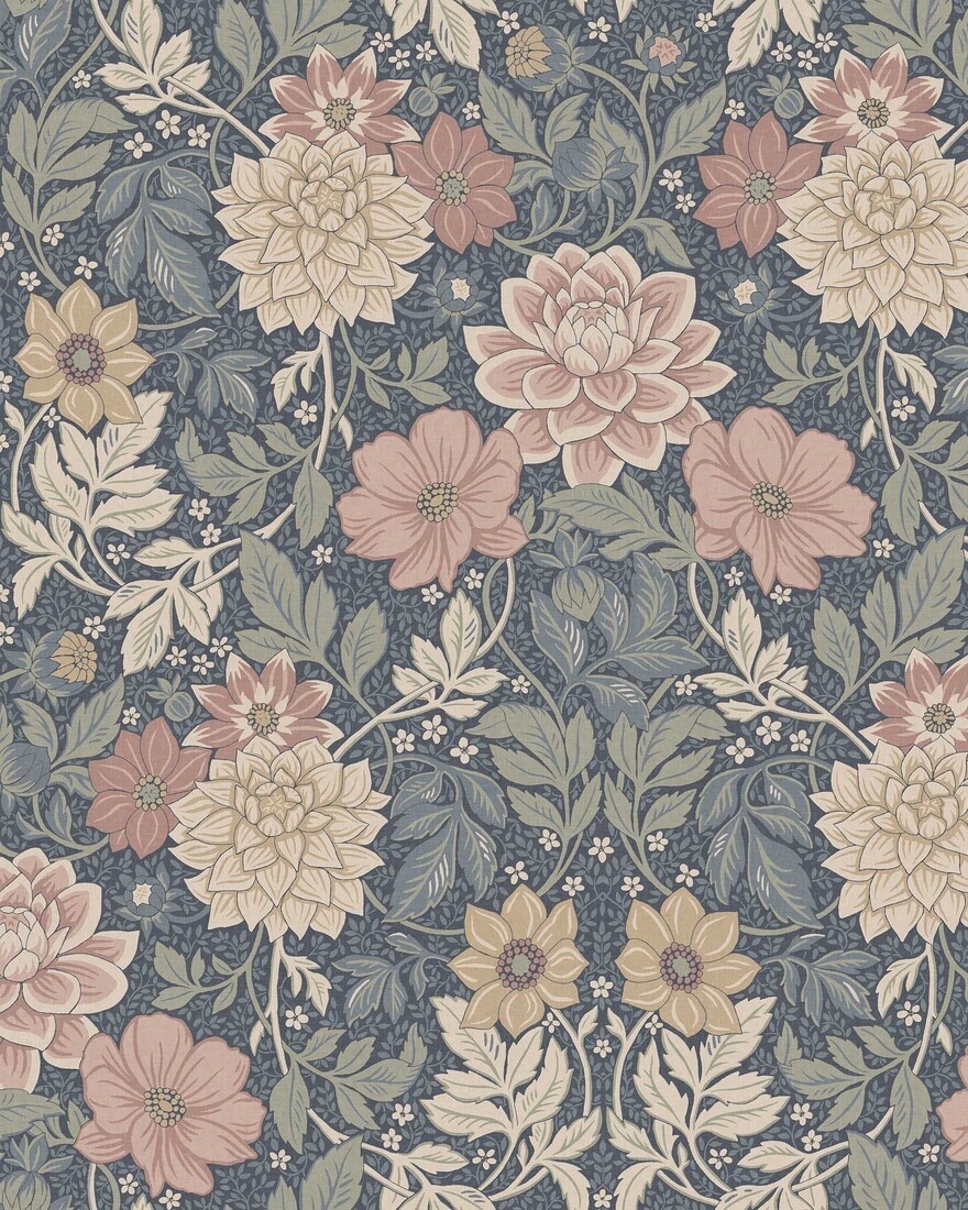 Fototapet lavabil, Dahlia Garden Grand 9728W — imaginea 3