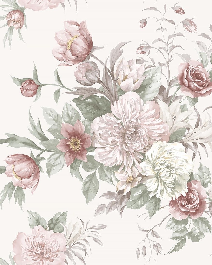 Fototapet lavabil, Floral Charm Grand 9722W — imaginea 5