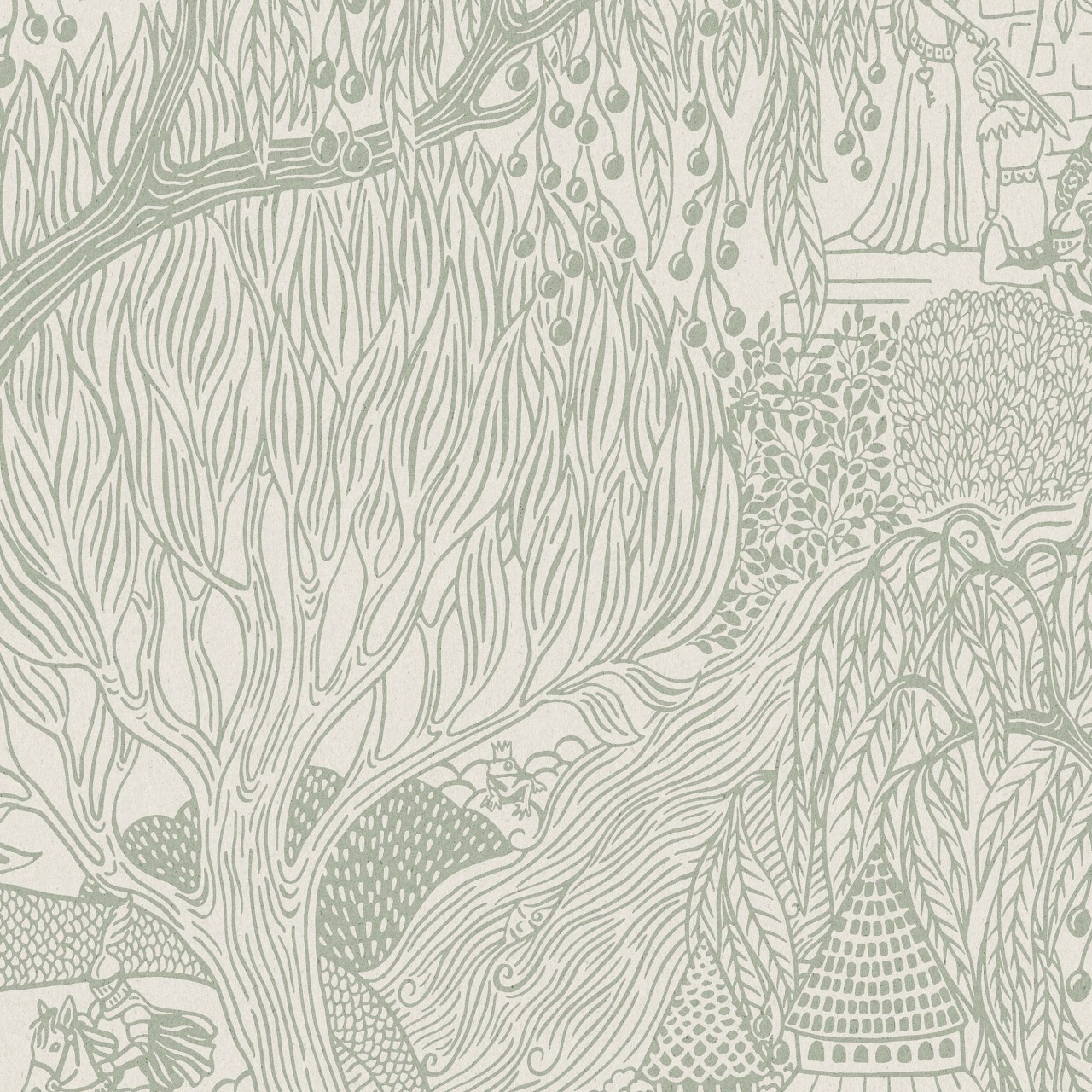Fototapet lavabil, Kingdom of the Willow Grand 9760W — imaginea 5