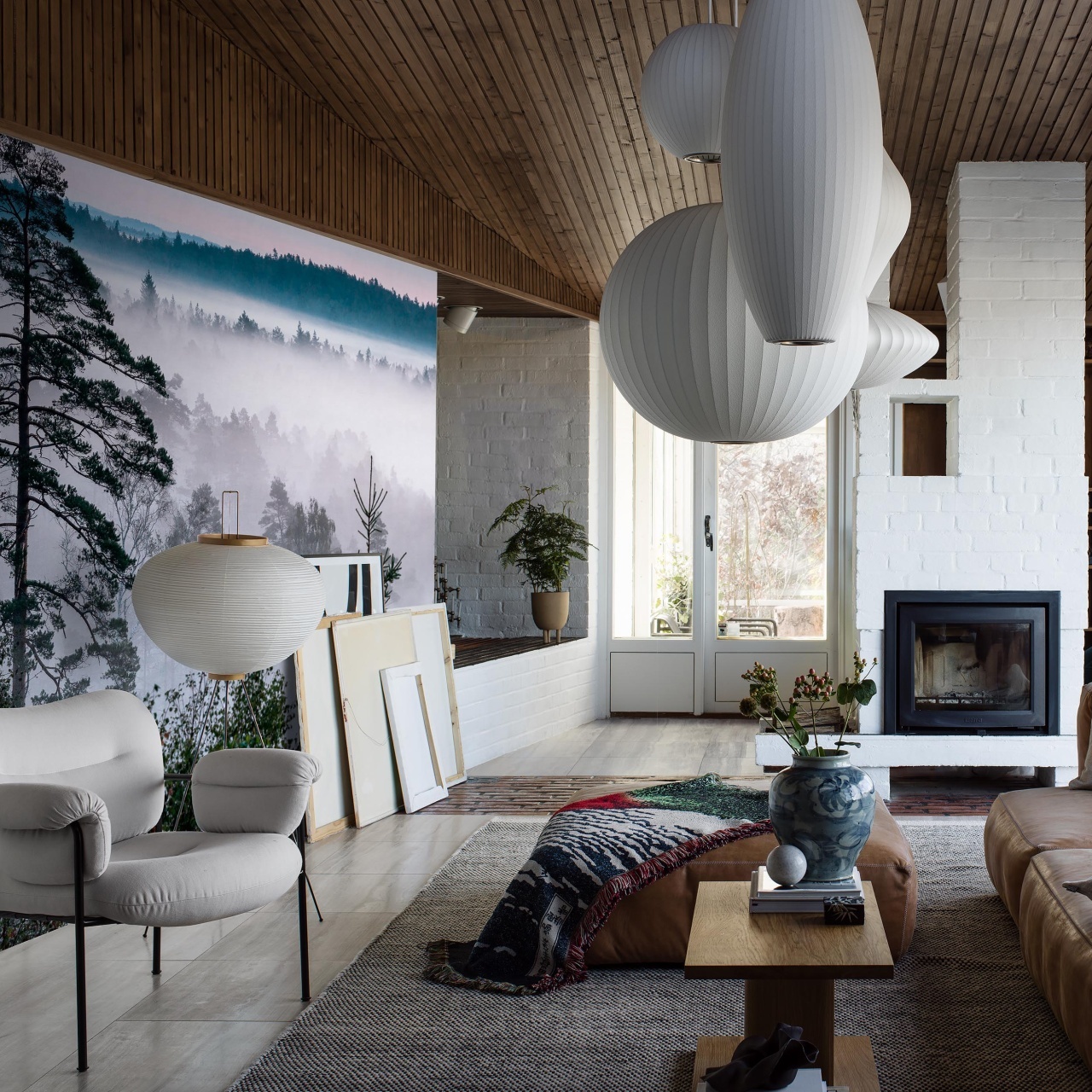 Fototapet lavabil, Marie Mattsson Blå Timmen 9778W — imaginea 4