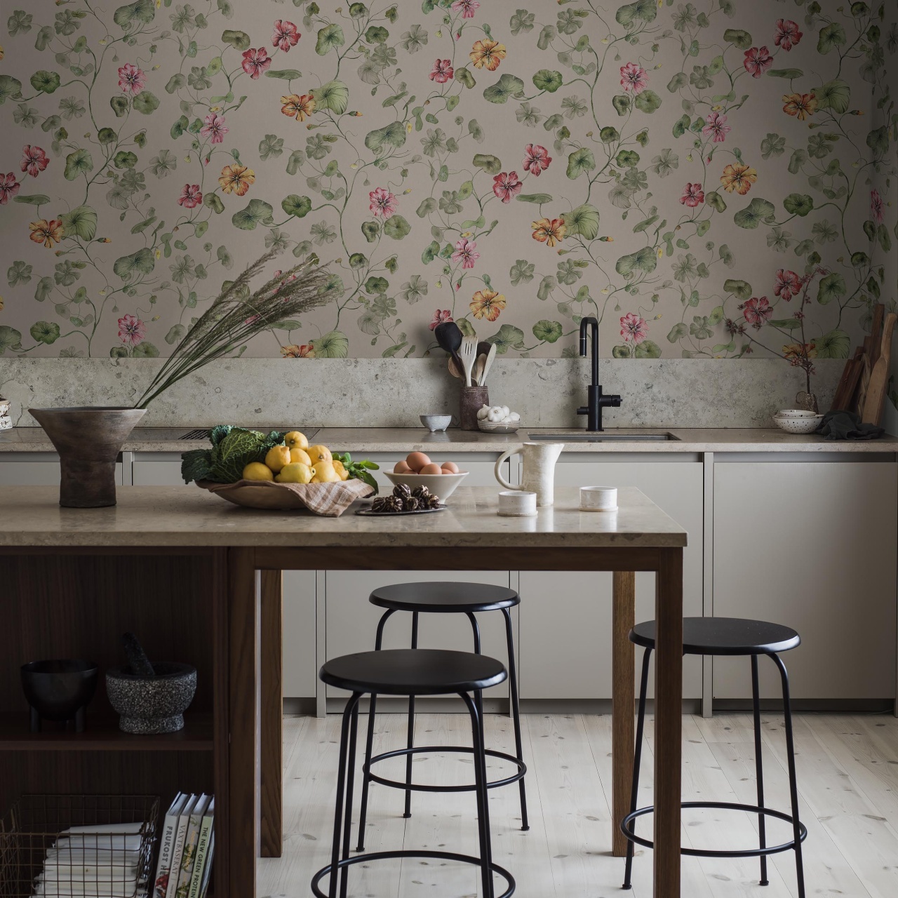 Fototapet lavabil, My Feldt Trädgårdskrasse 9577W — imaginea 5